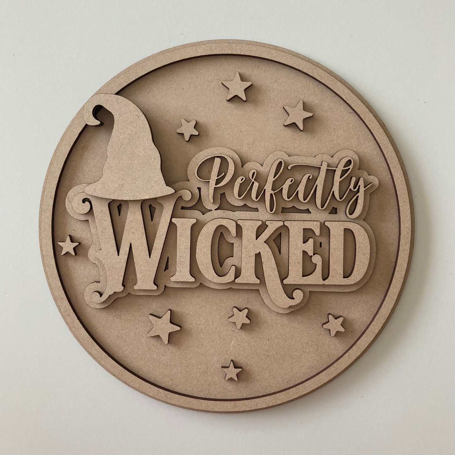 20cm perfectly Wicked Sign