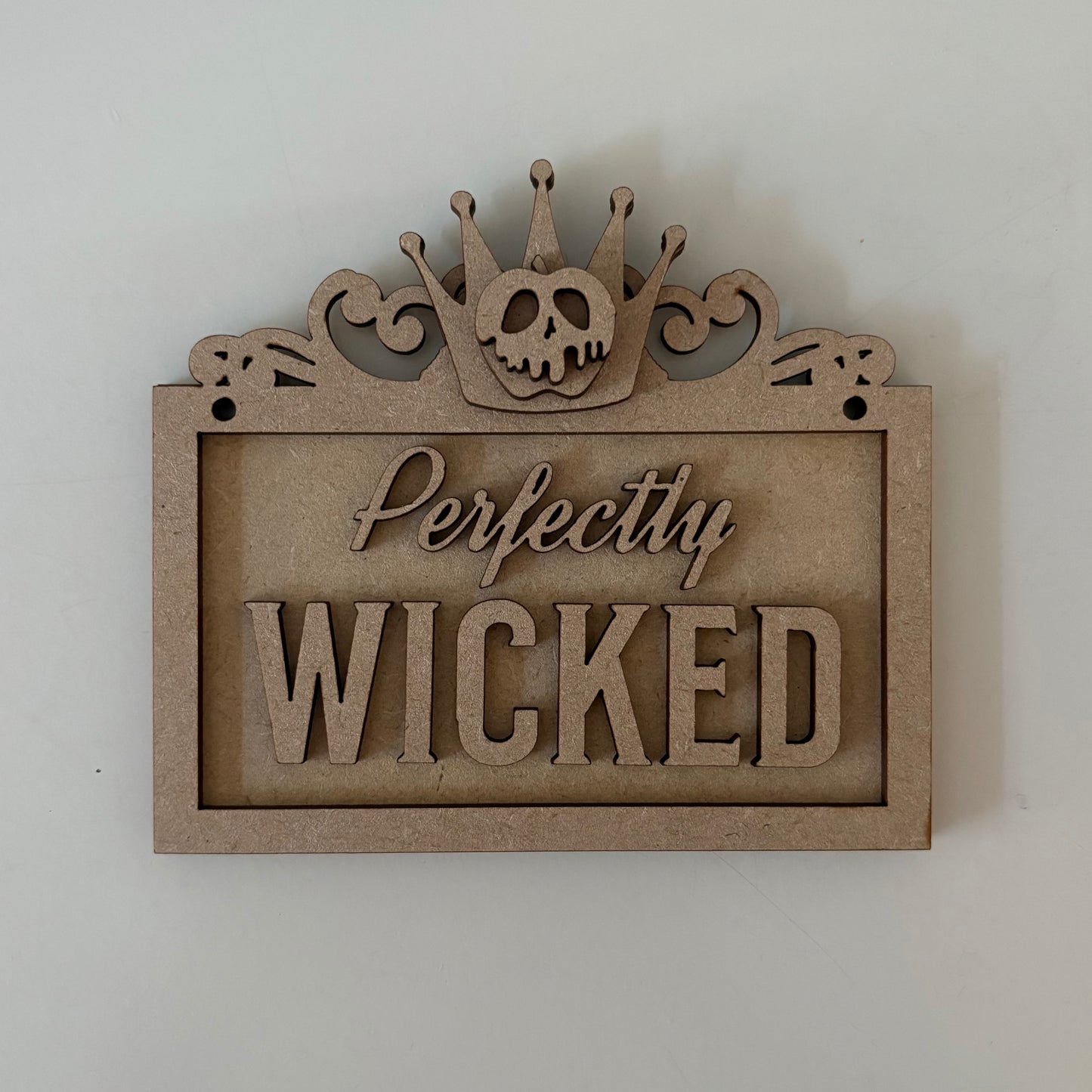 13cm Perfectly Wicked Mini Frame