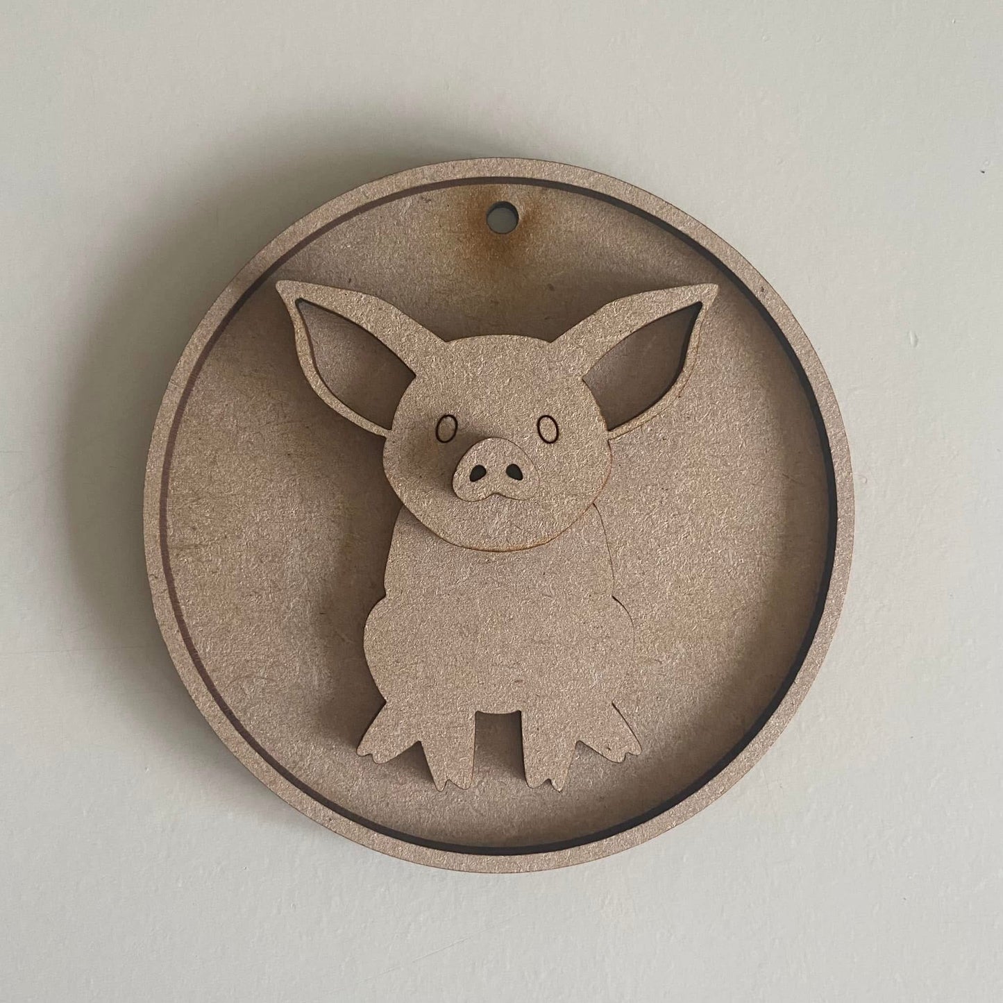 10cm Pig Bauble