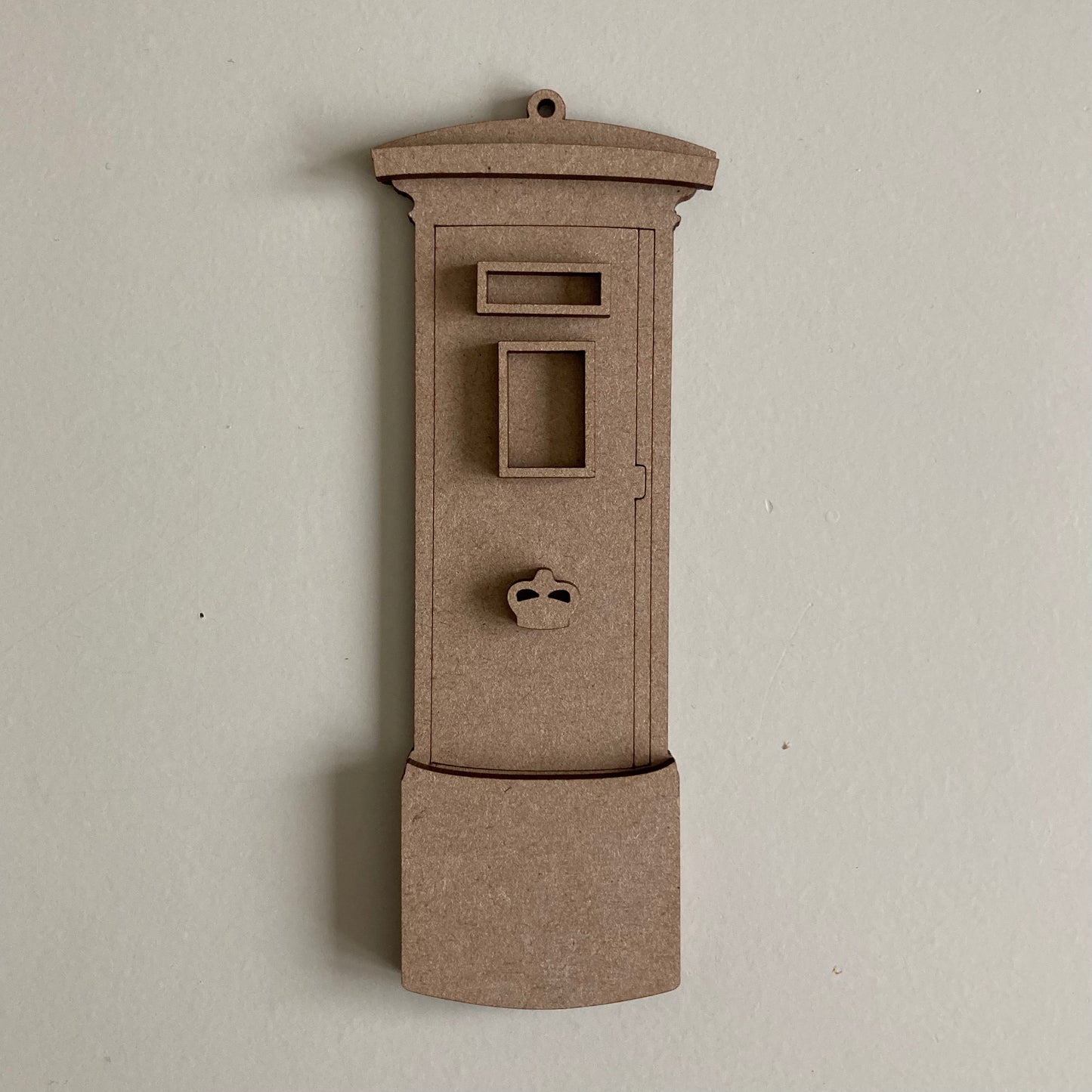 15cm Post Box Decoration