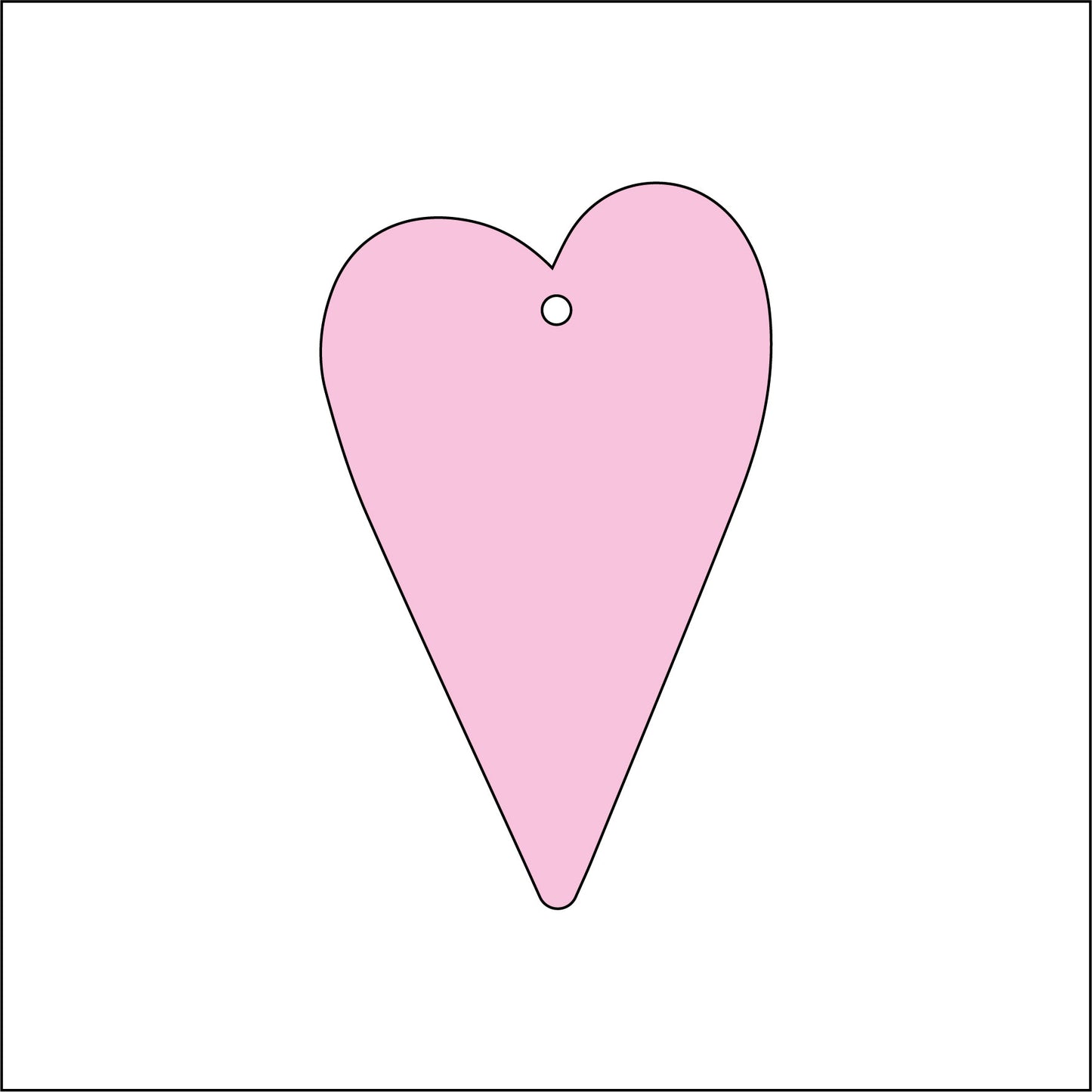 Primitive Heart Shape