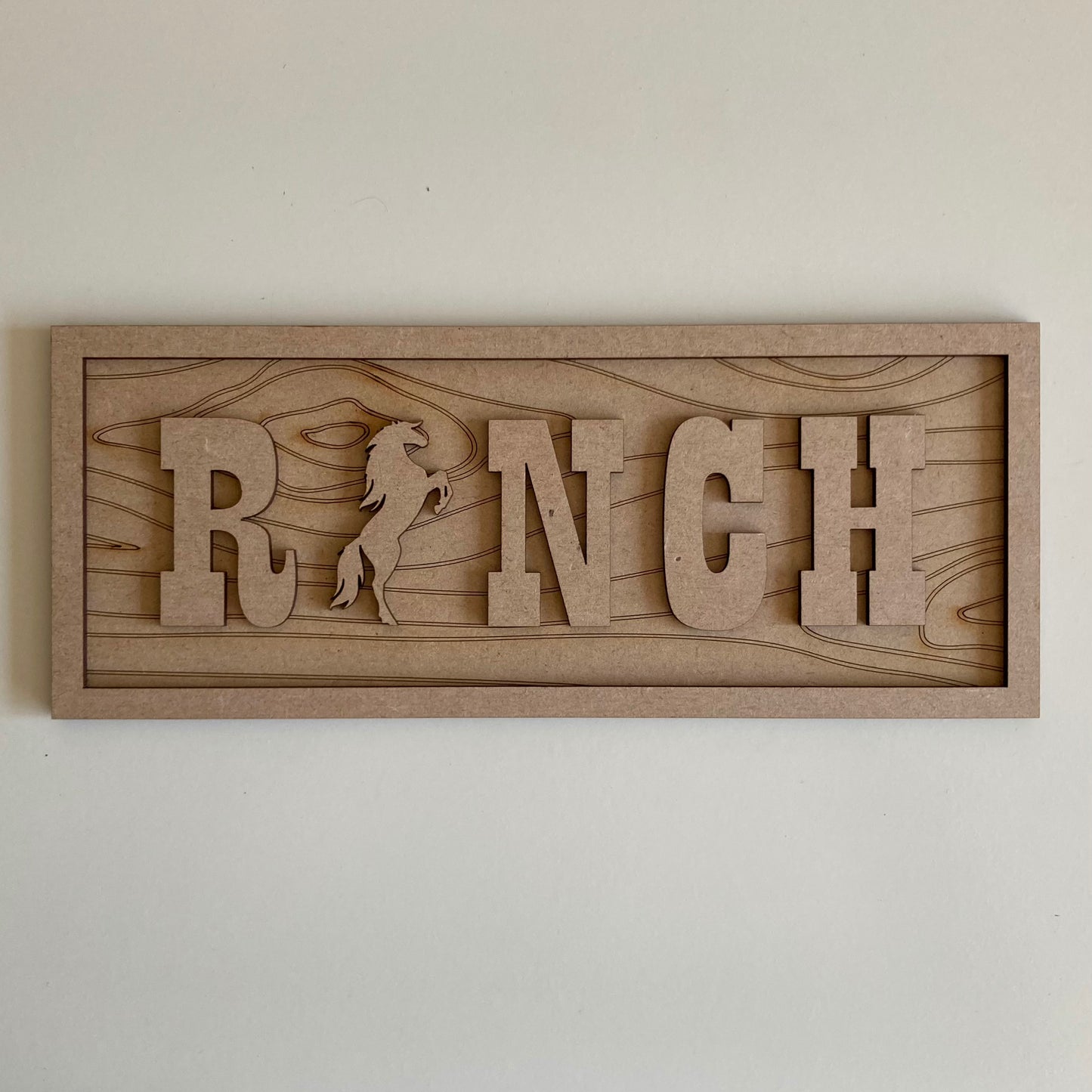 30cm Ranch Sign