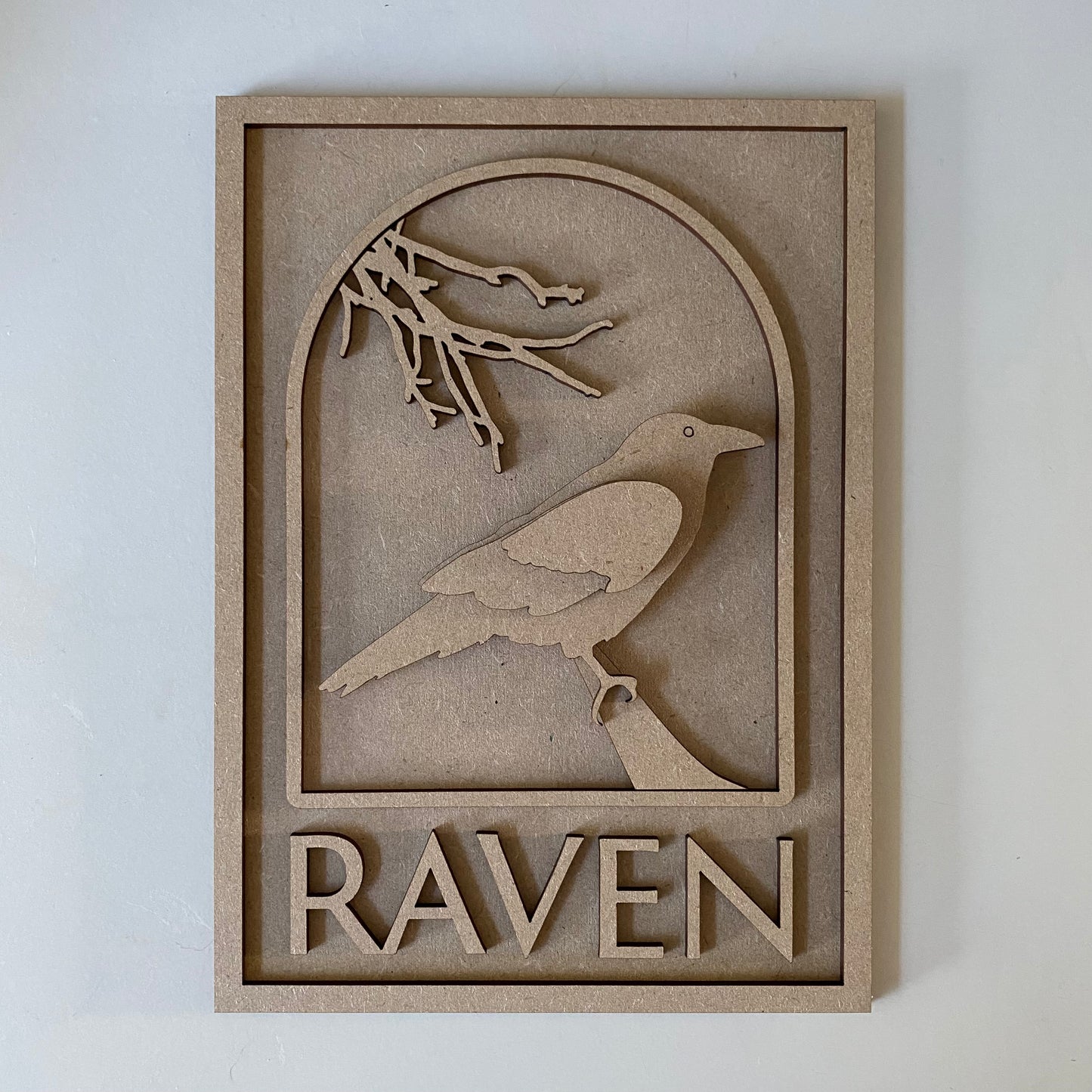 25cm Raven Arch Sign