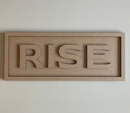 30cm Rise Sign