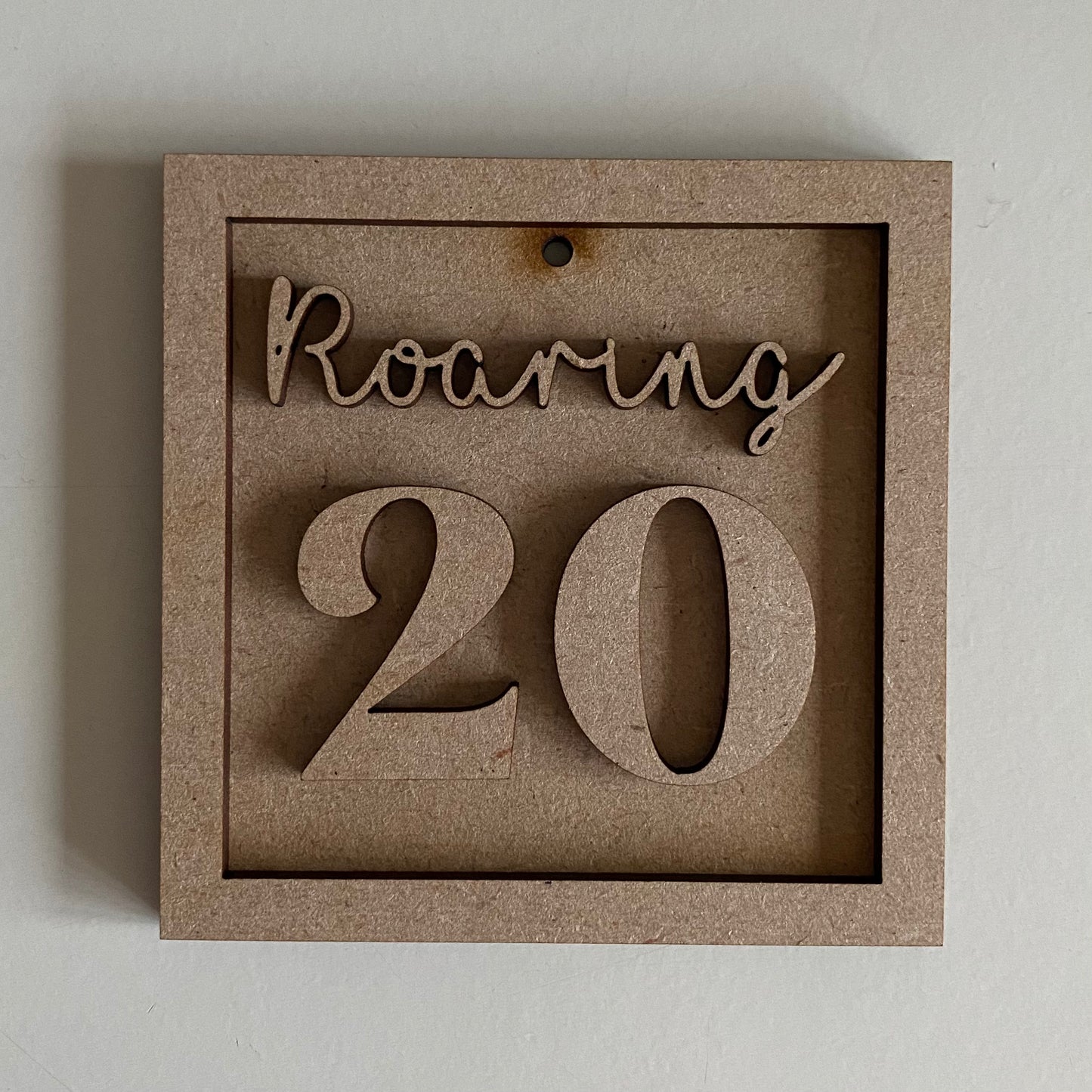 9cm Roaring 20 Milestone Mini Frame