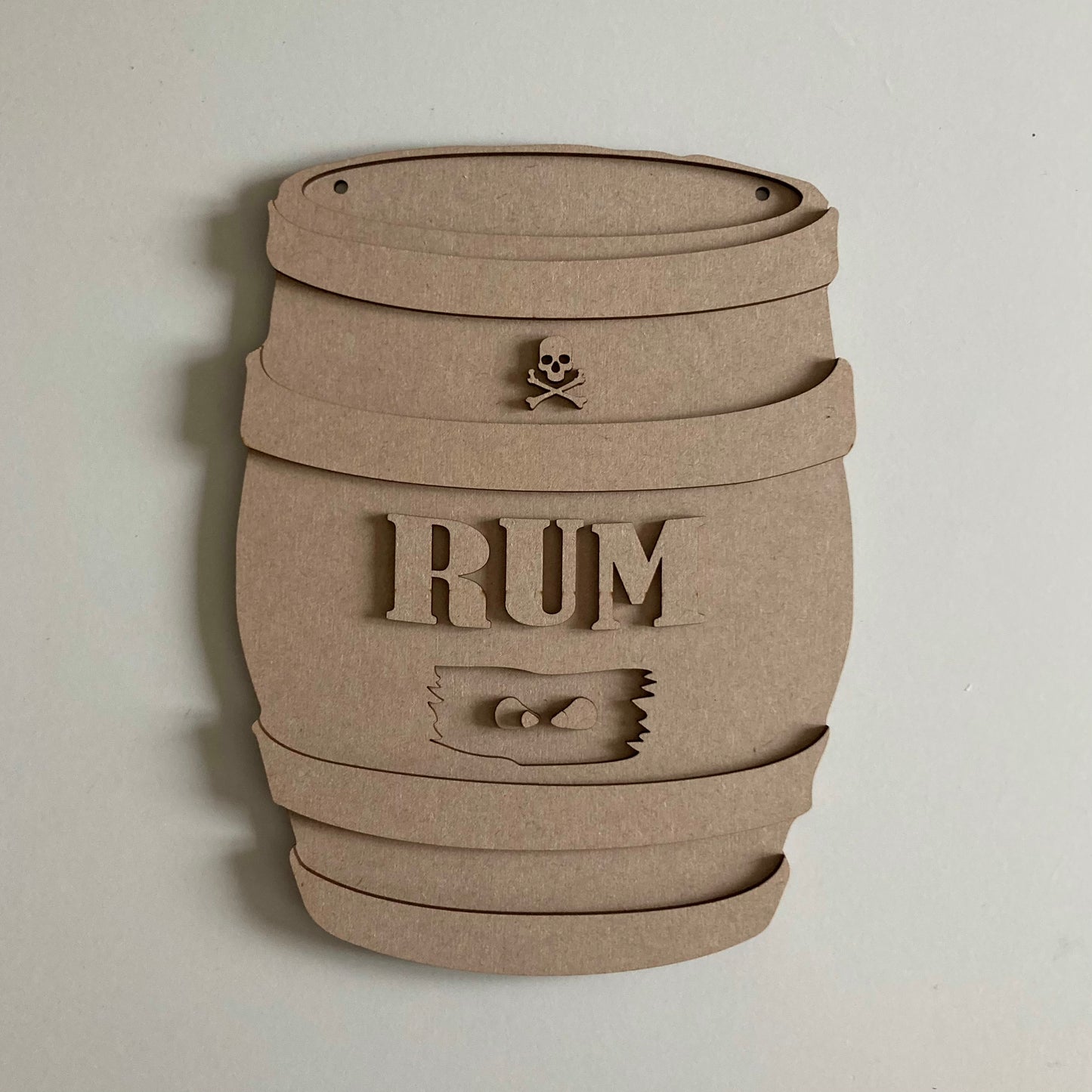 25cm Rum Barrel Sign