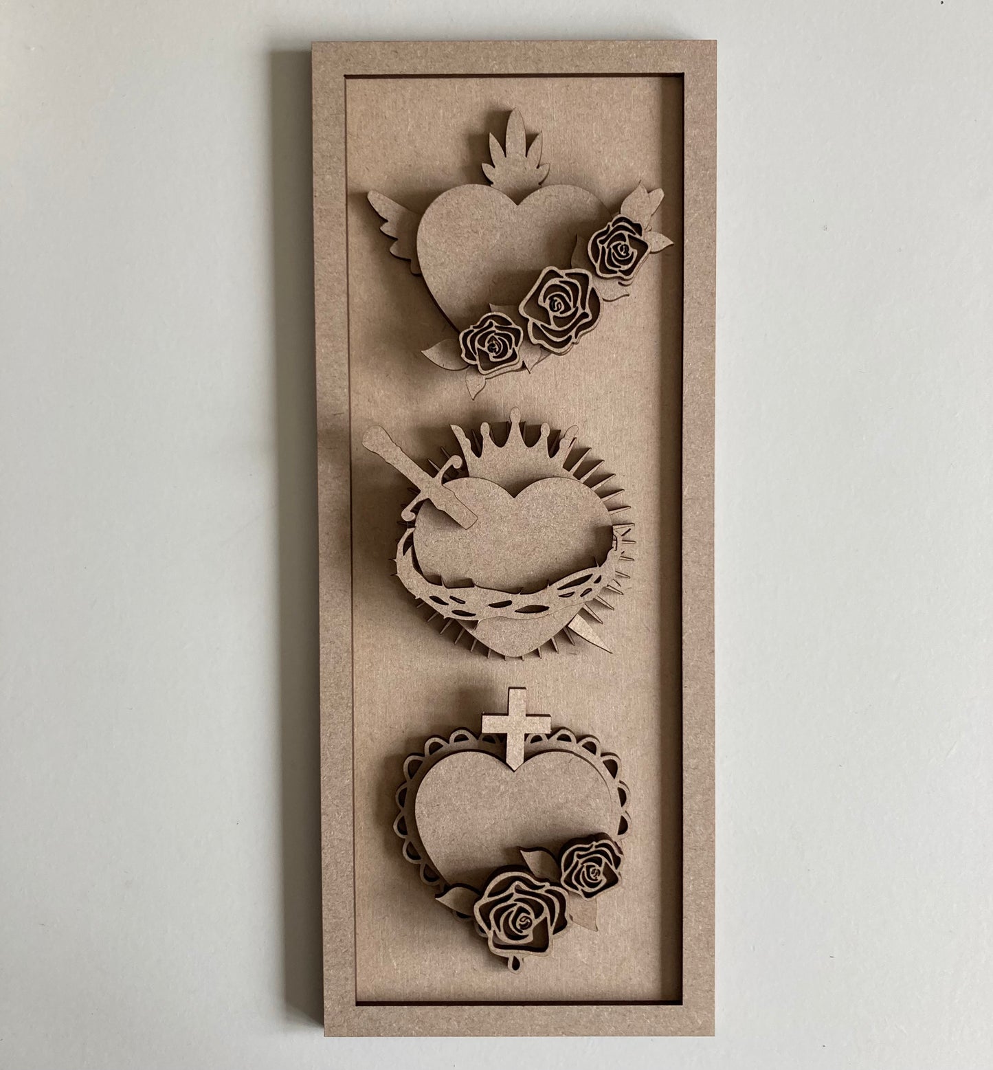 30cm Sacred Hearts Sign