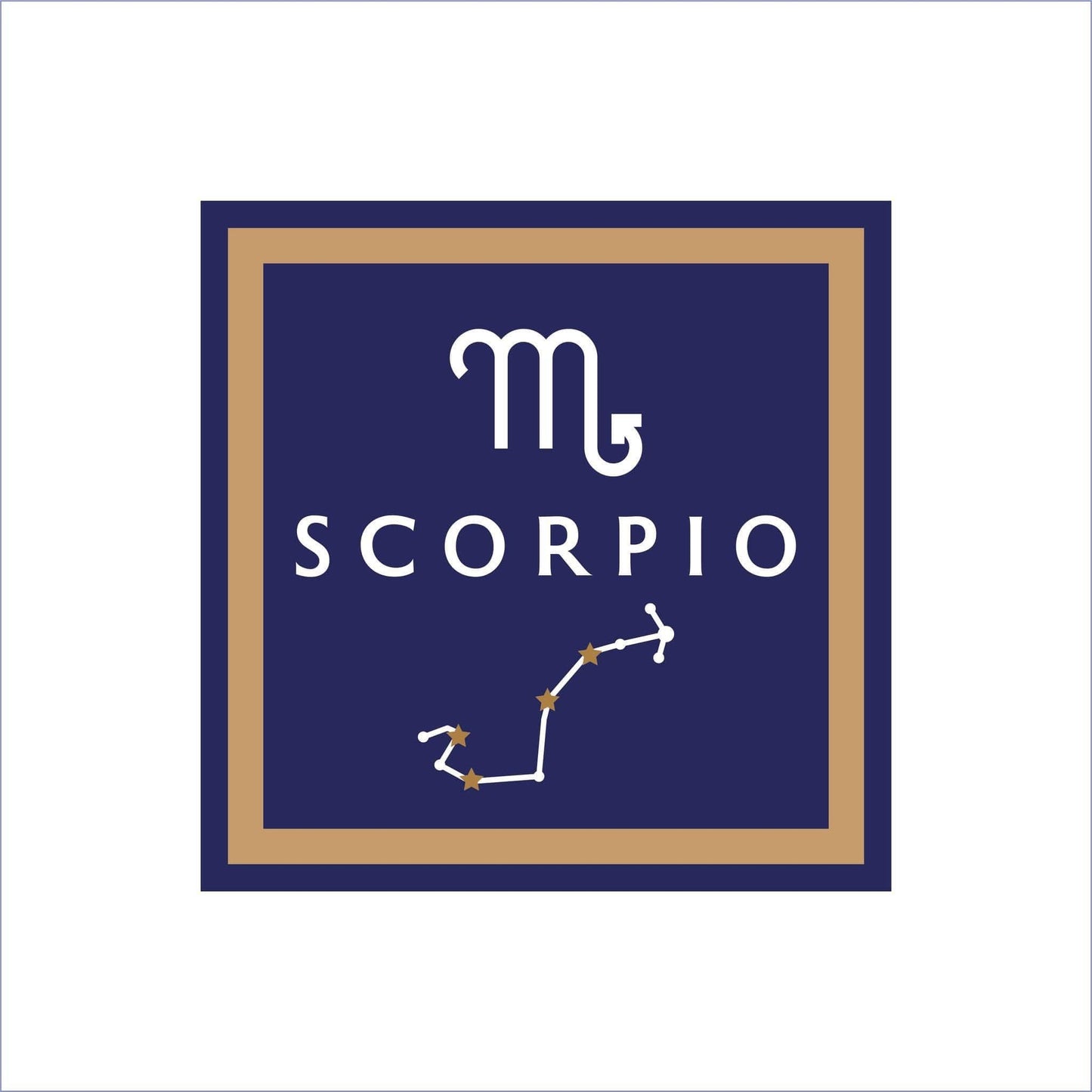 19cm Scorpio Sign