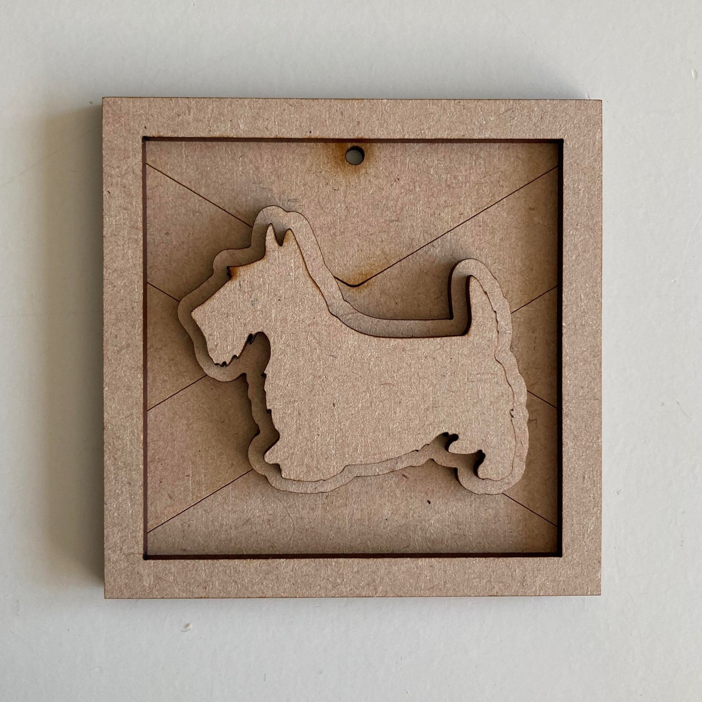 9cm Scottie Dog Mini Frame