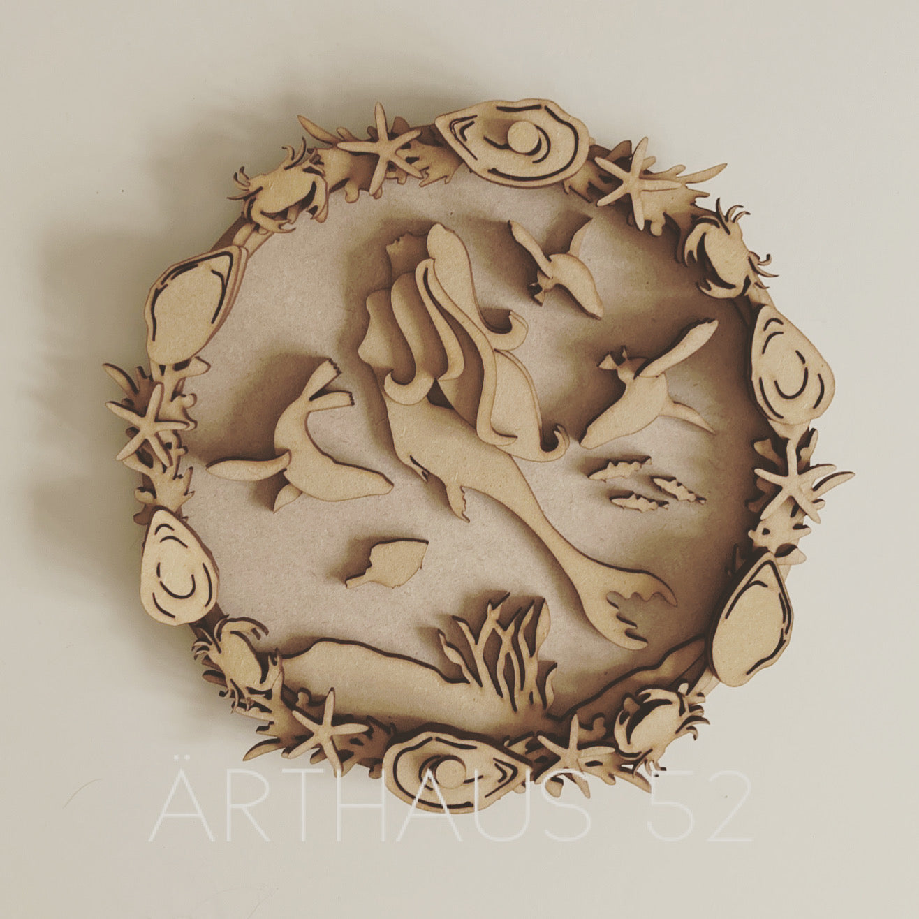 20cm Selkie Mermaid Sign