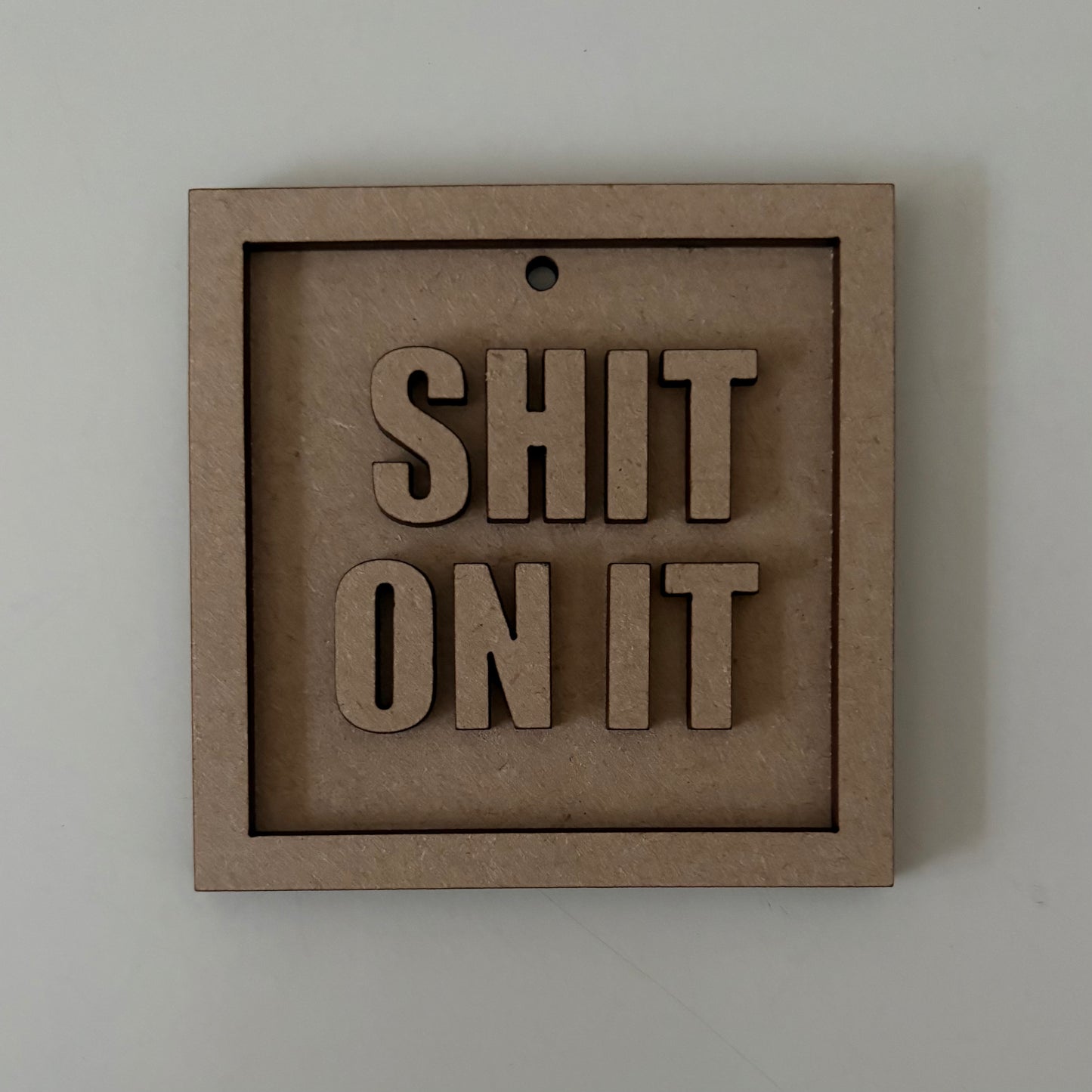 9cm Shit On It Mini Frame