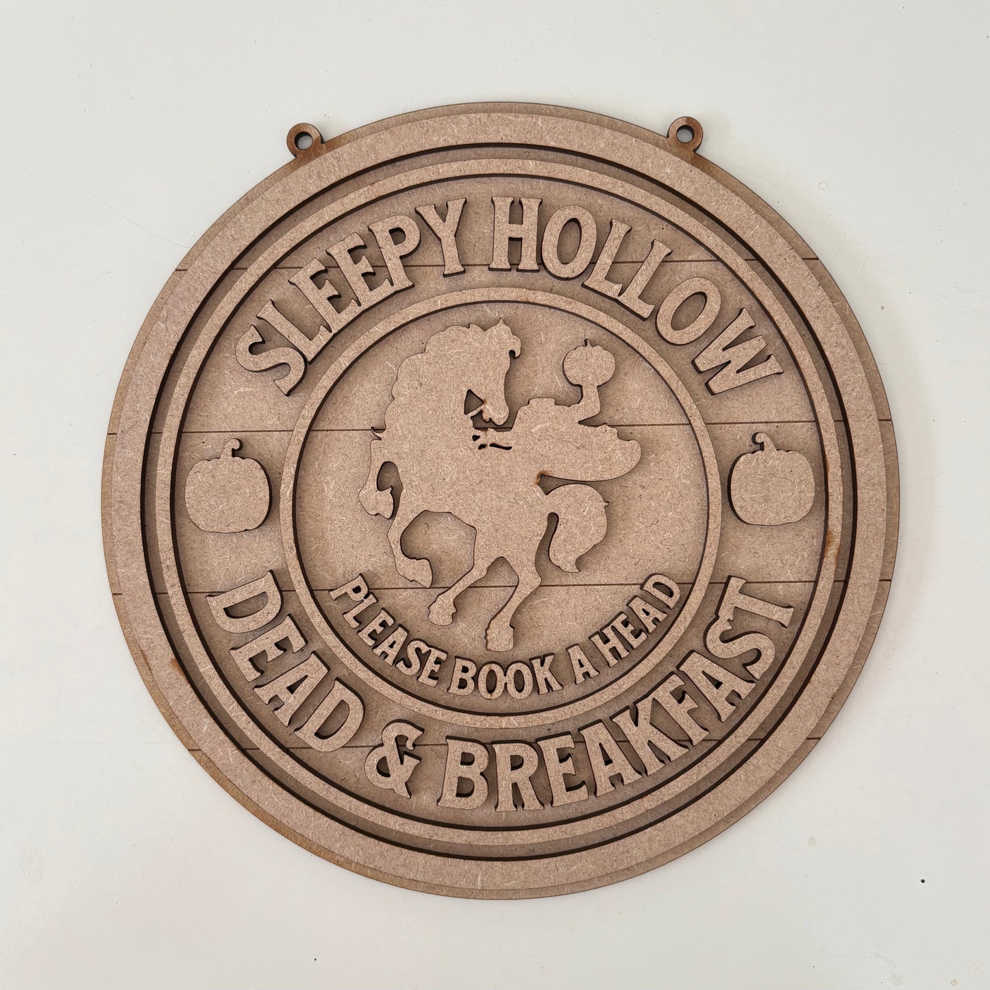 20cm Sleepy Hollow Dead & Breakfast Sign