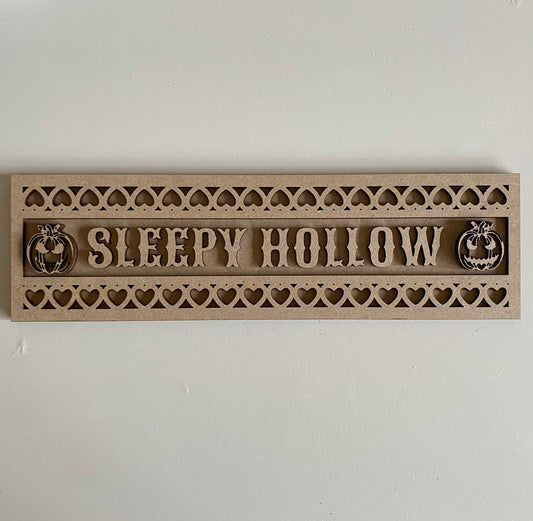 30cm Sleepy Street Sign