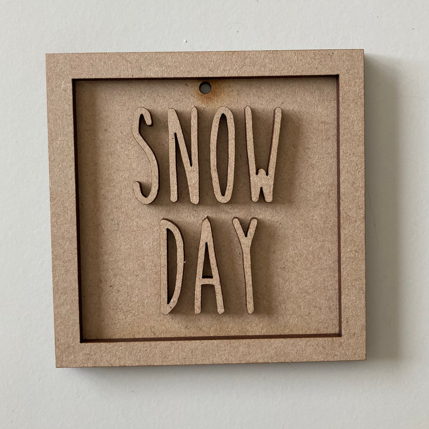 9cm Snow Day Mini Frame