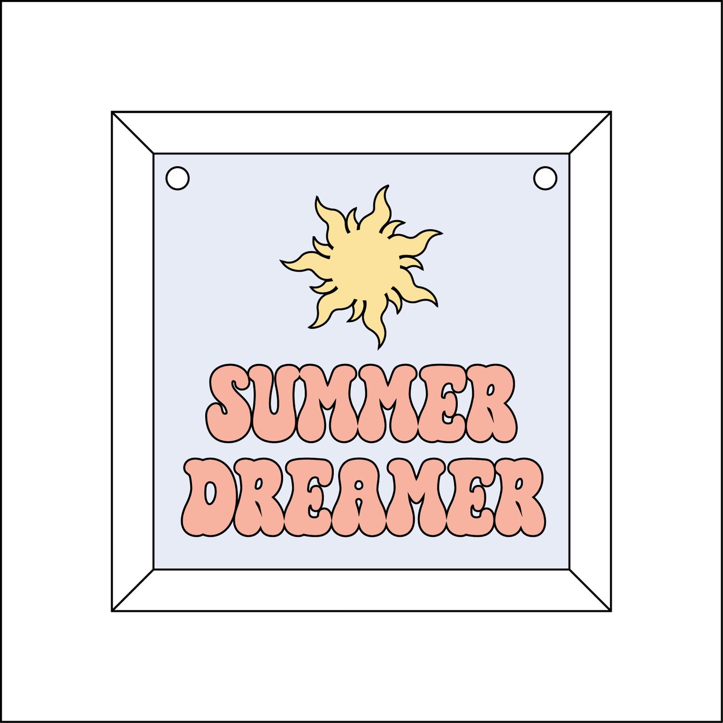 9cm Summer Dreamer Mini Frame