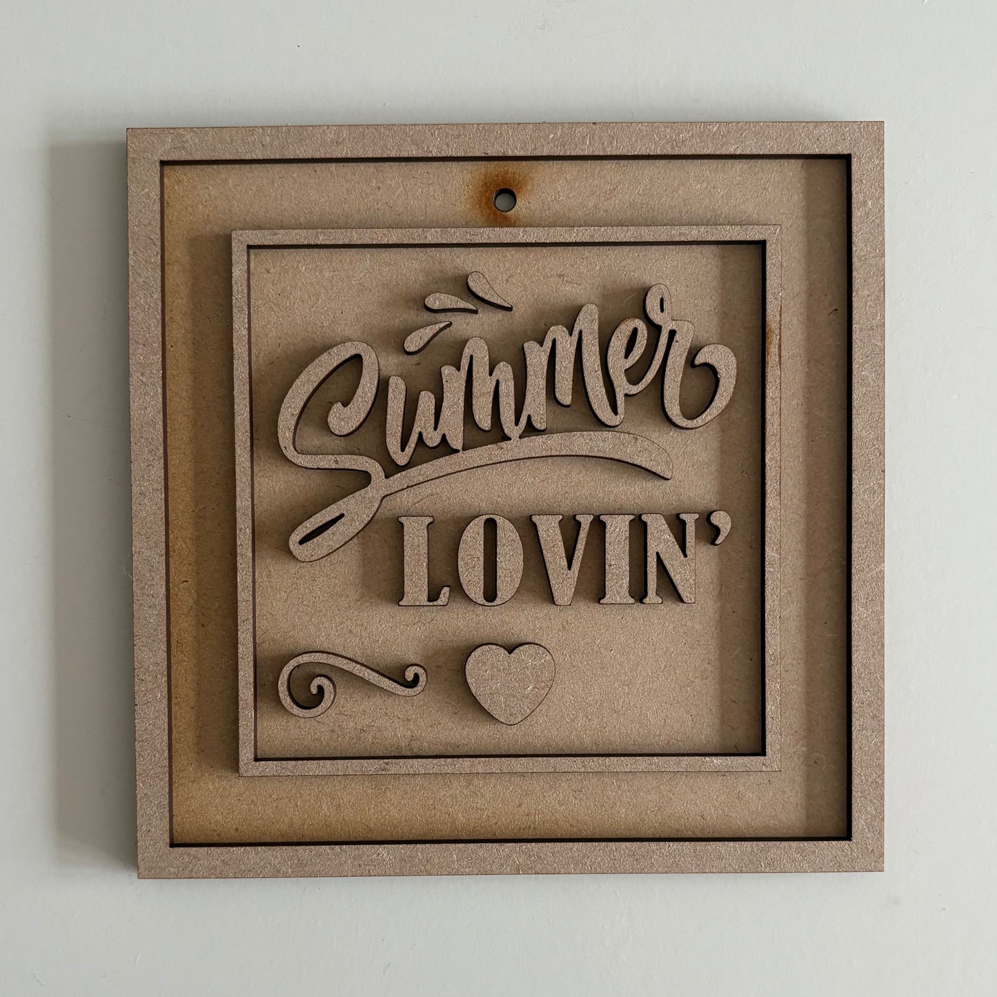 15cm Summer Lovin' Sign