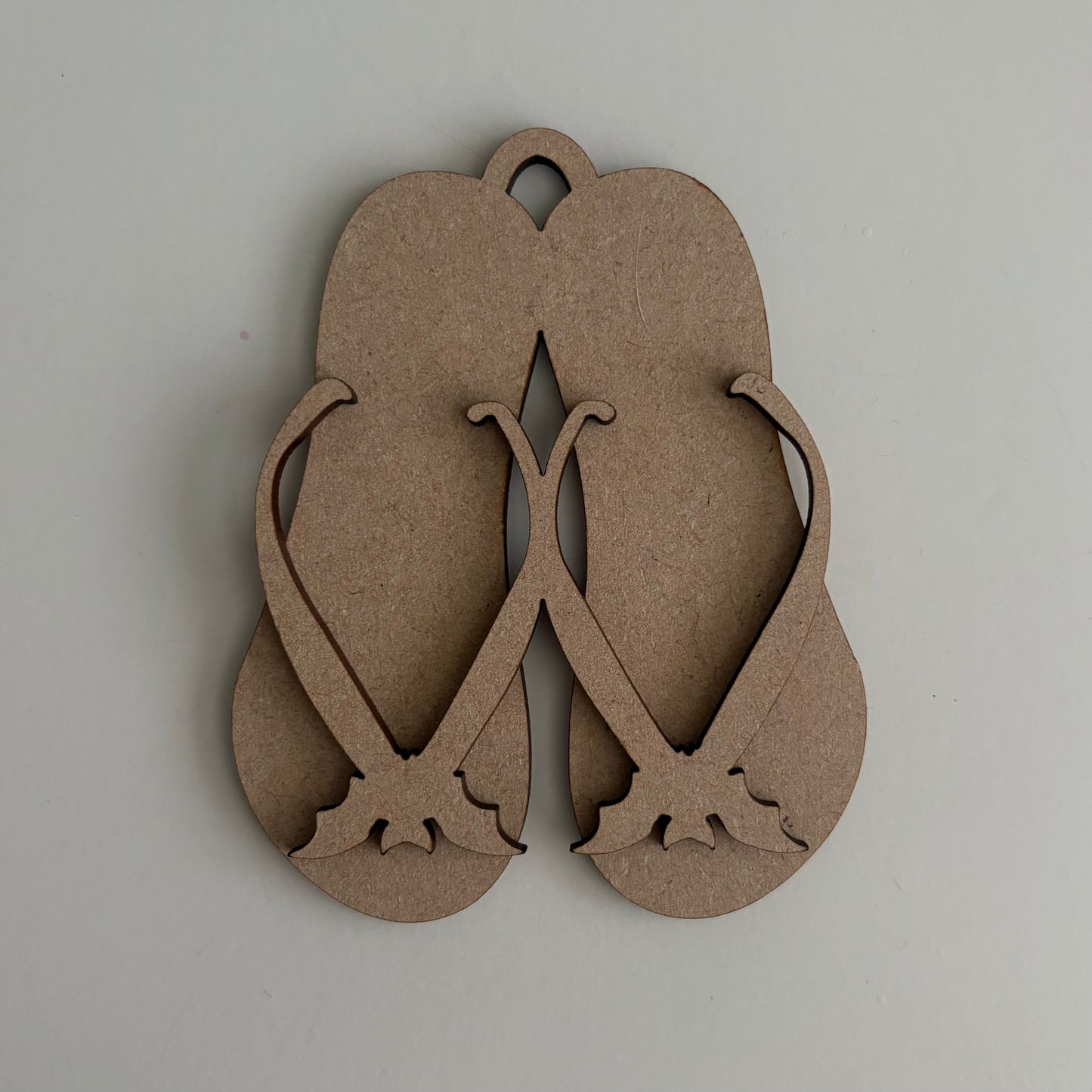 10cm Gothic Summerween Flip Flops Decoration