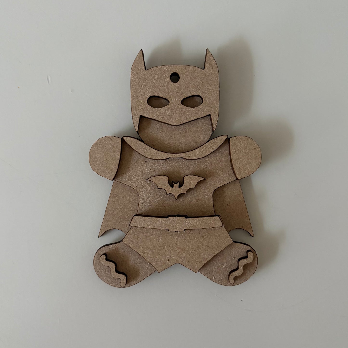 10cm Super Hero Gingerbread Character
