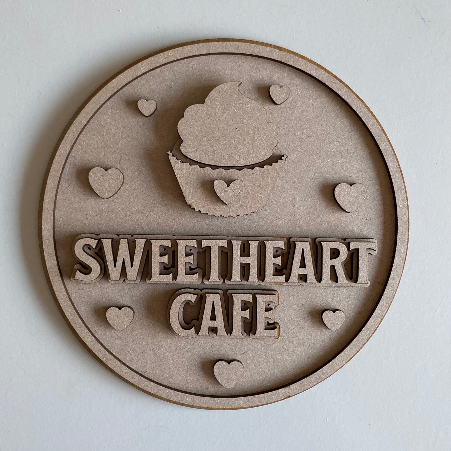 20cm Sweetheart Cafe Sign