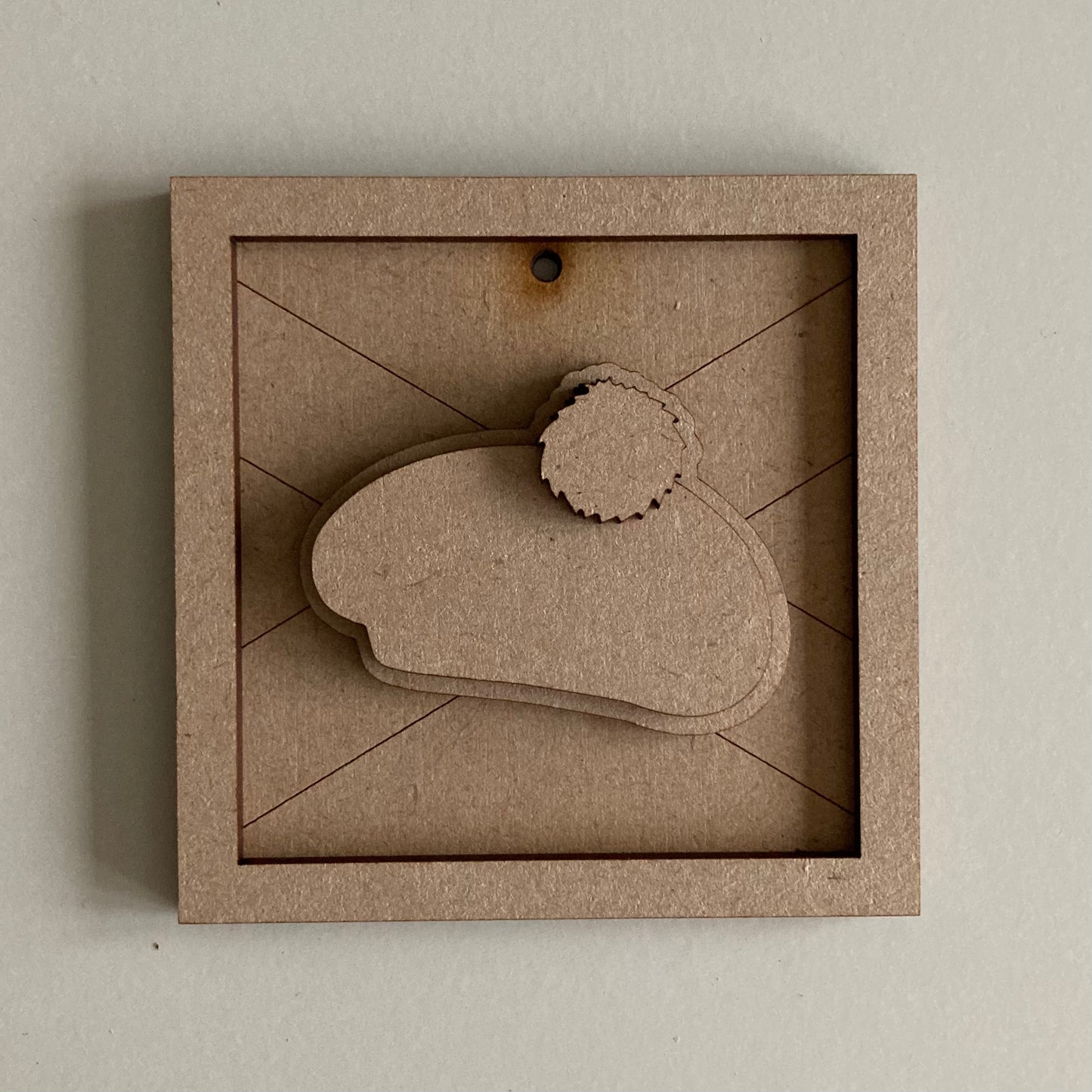 9cm Scottish Cap Mini Frame