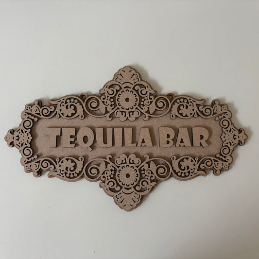 30cm Tequila Bar Sign