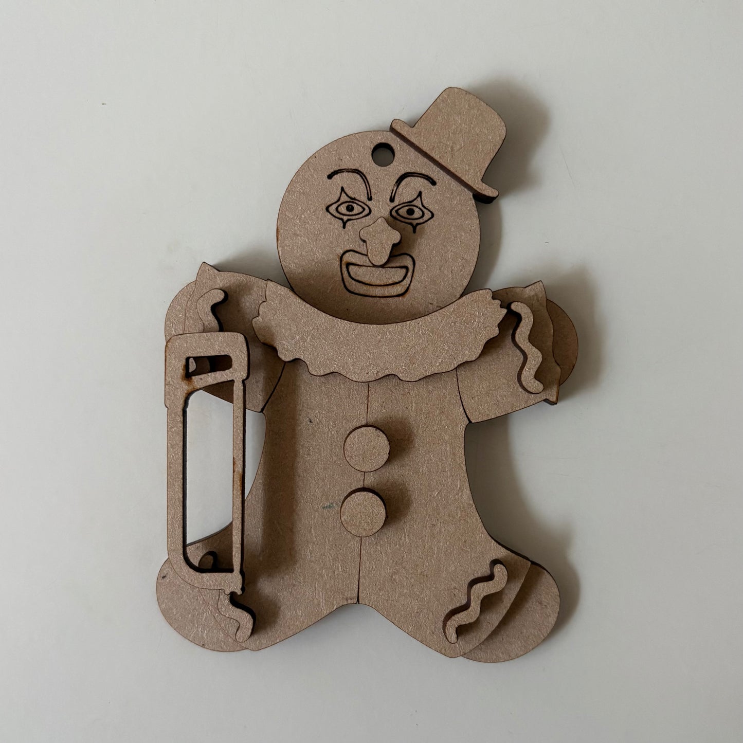 10cm Terrifying Gingerbread Character