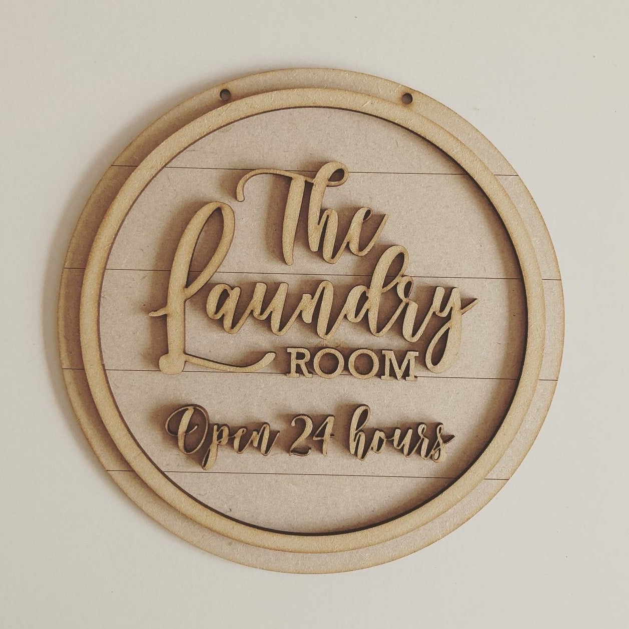 20cm Laundry Room Sign