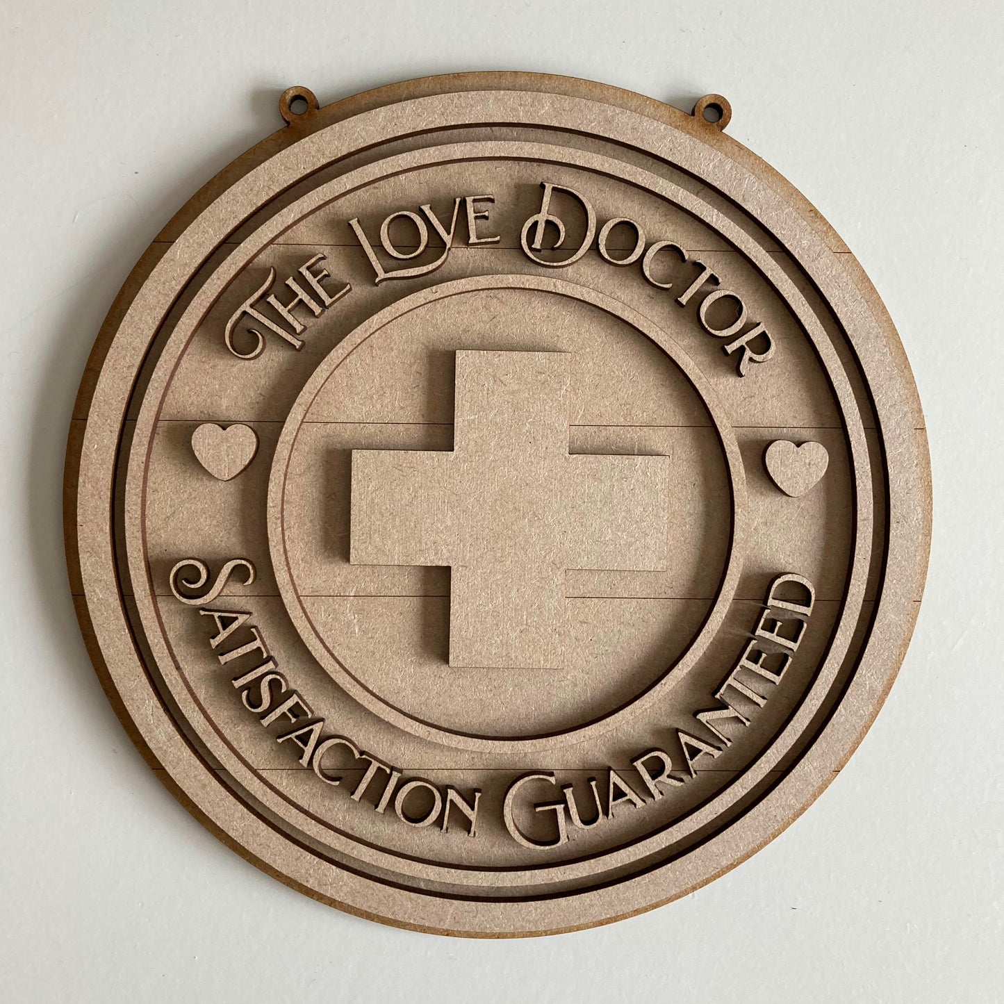 20cm The Love Doctor Sign