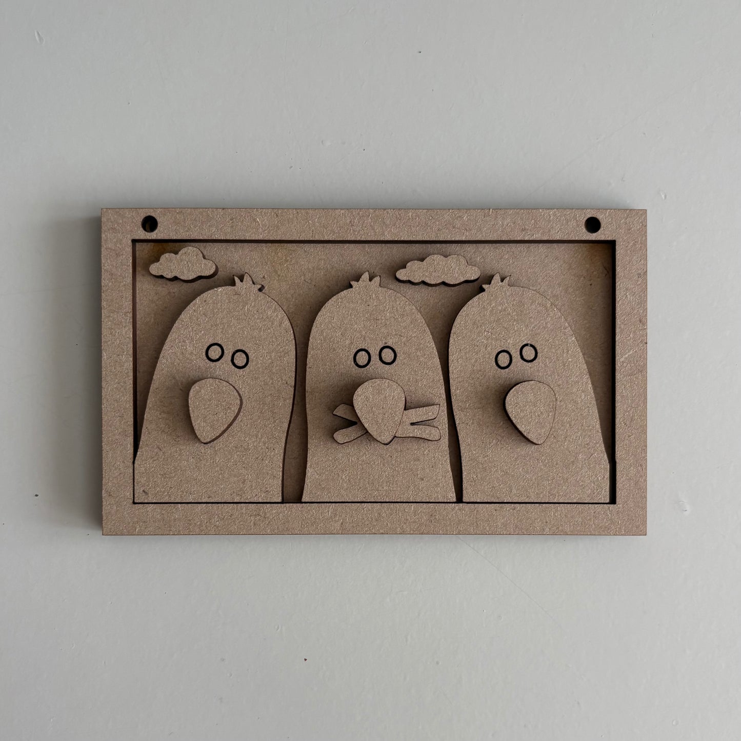 13cm Three Seagulls Mini Frame