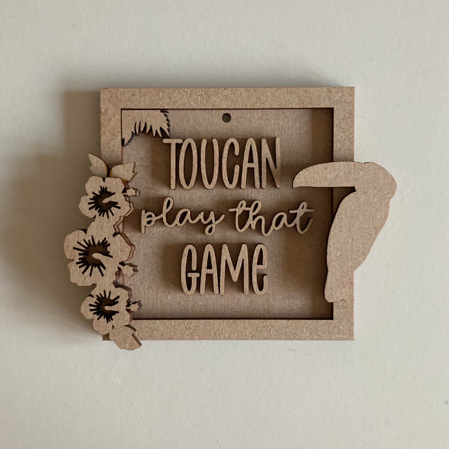 9cm Toucan Play That Game Mini Frame