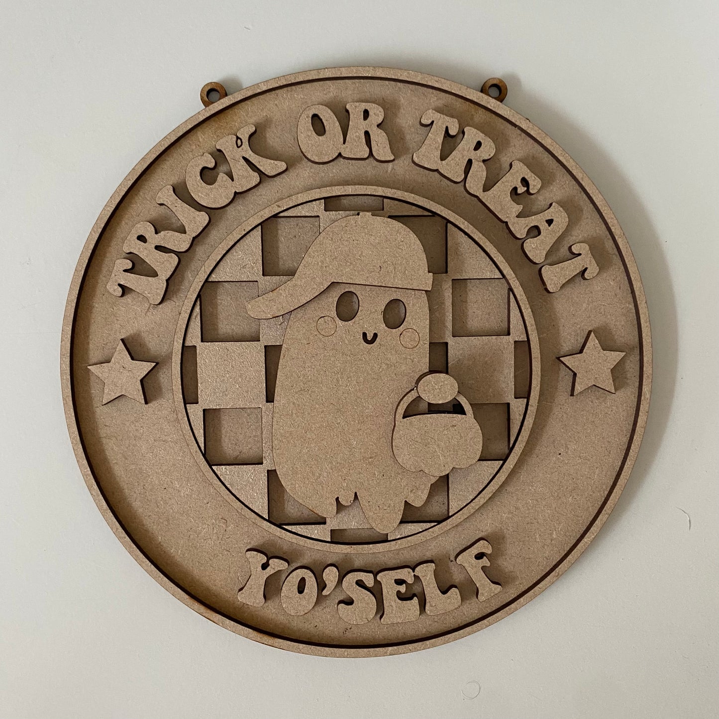 20cm Trick Or Treat Yo'Self Sign
