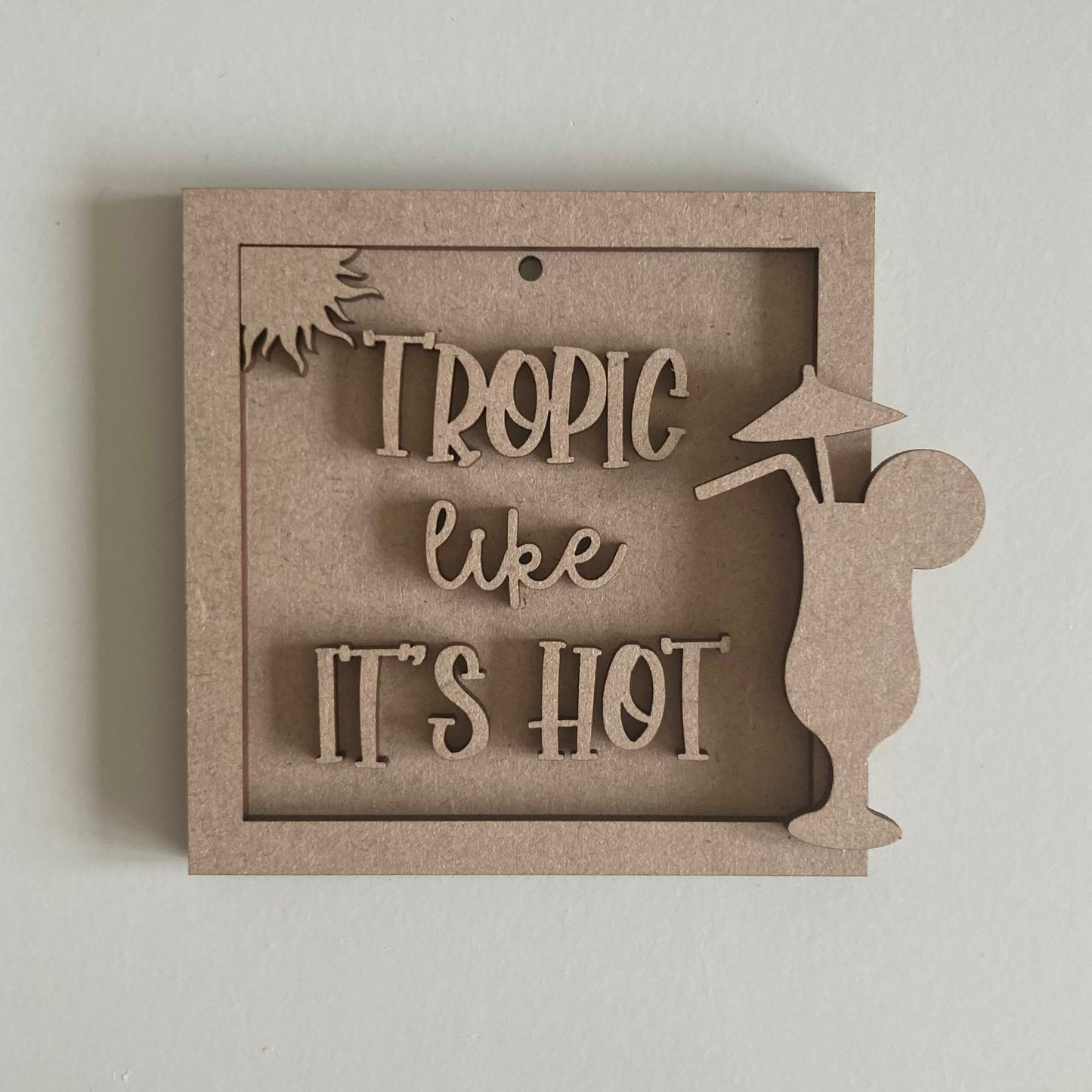 9cm Tropic Like It's Hot Mini Frame