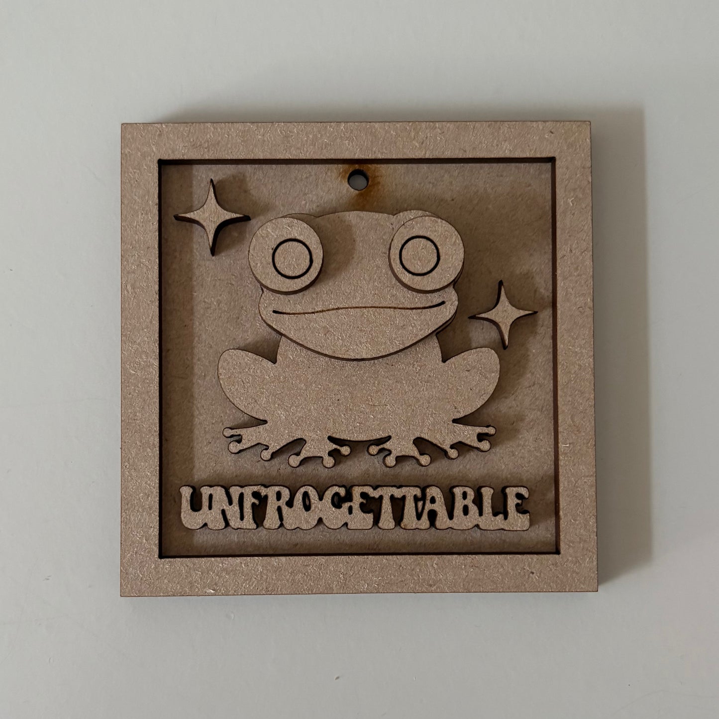 9cm Unfrogettable Frog Mini Frame
