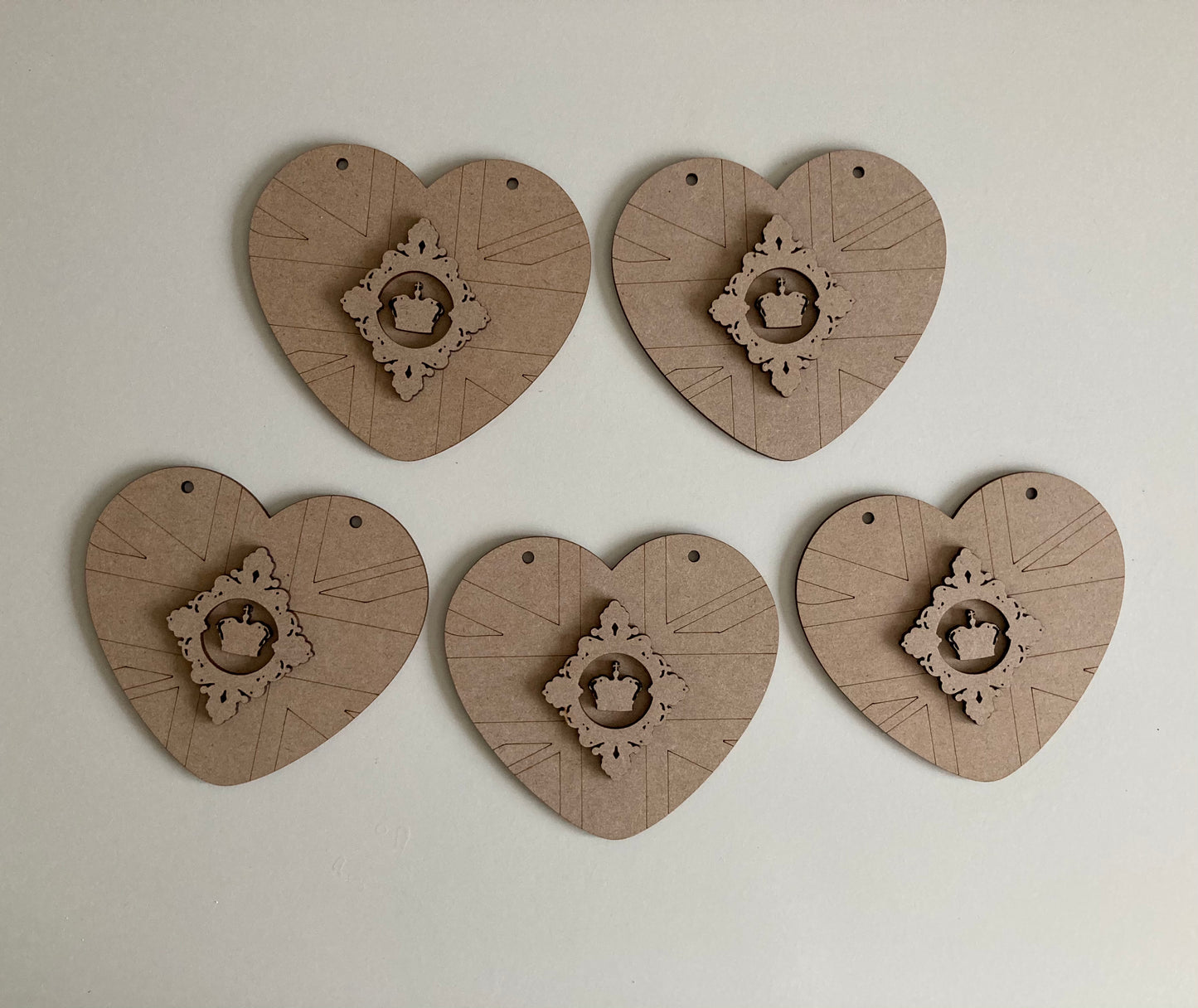 Heart Union Jack Bunting