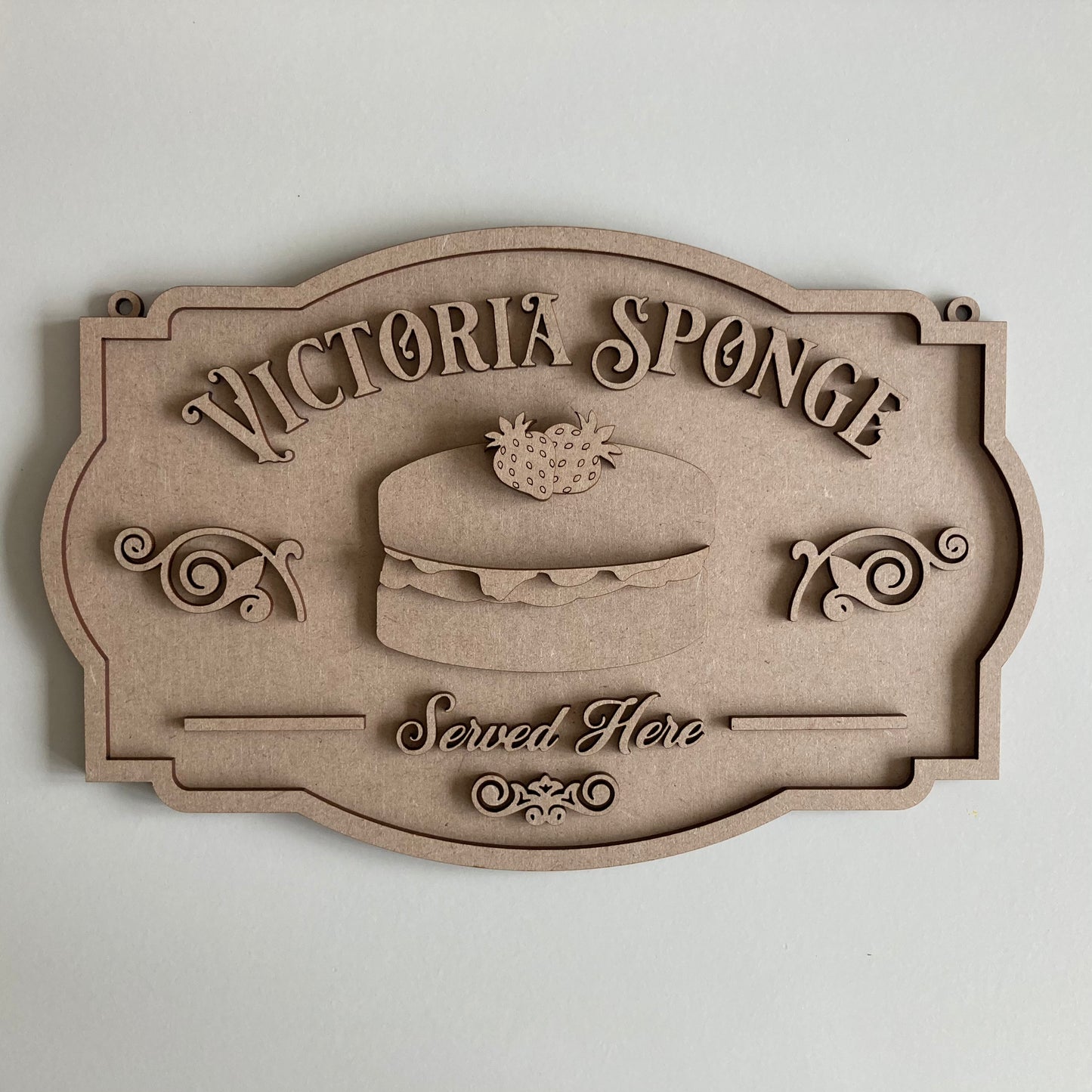 28cm Victoria Sponge Sign