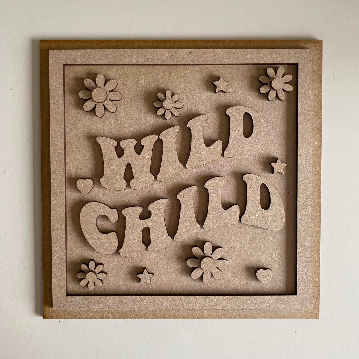 19cm Wild Child Sign