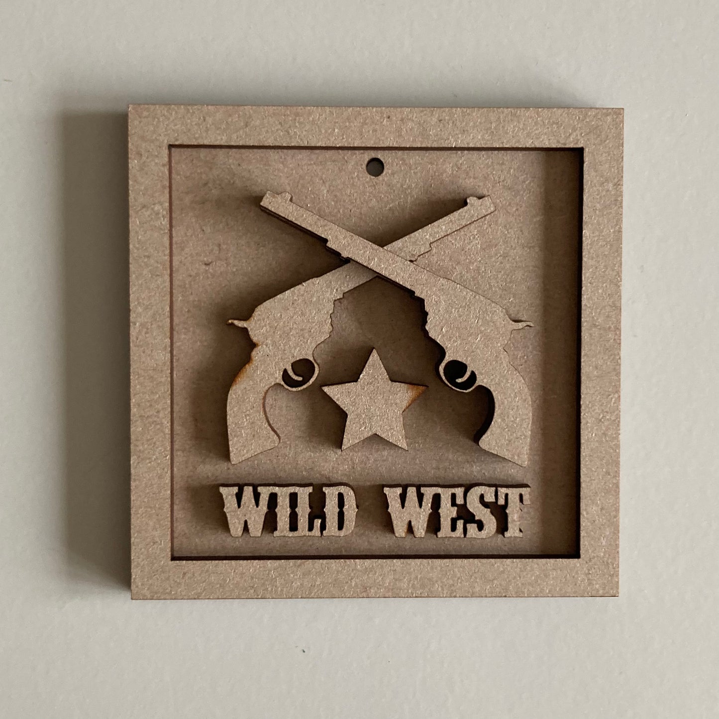 9cm Wild West Guns Mini Frame