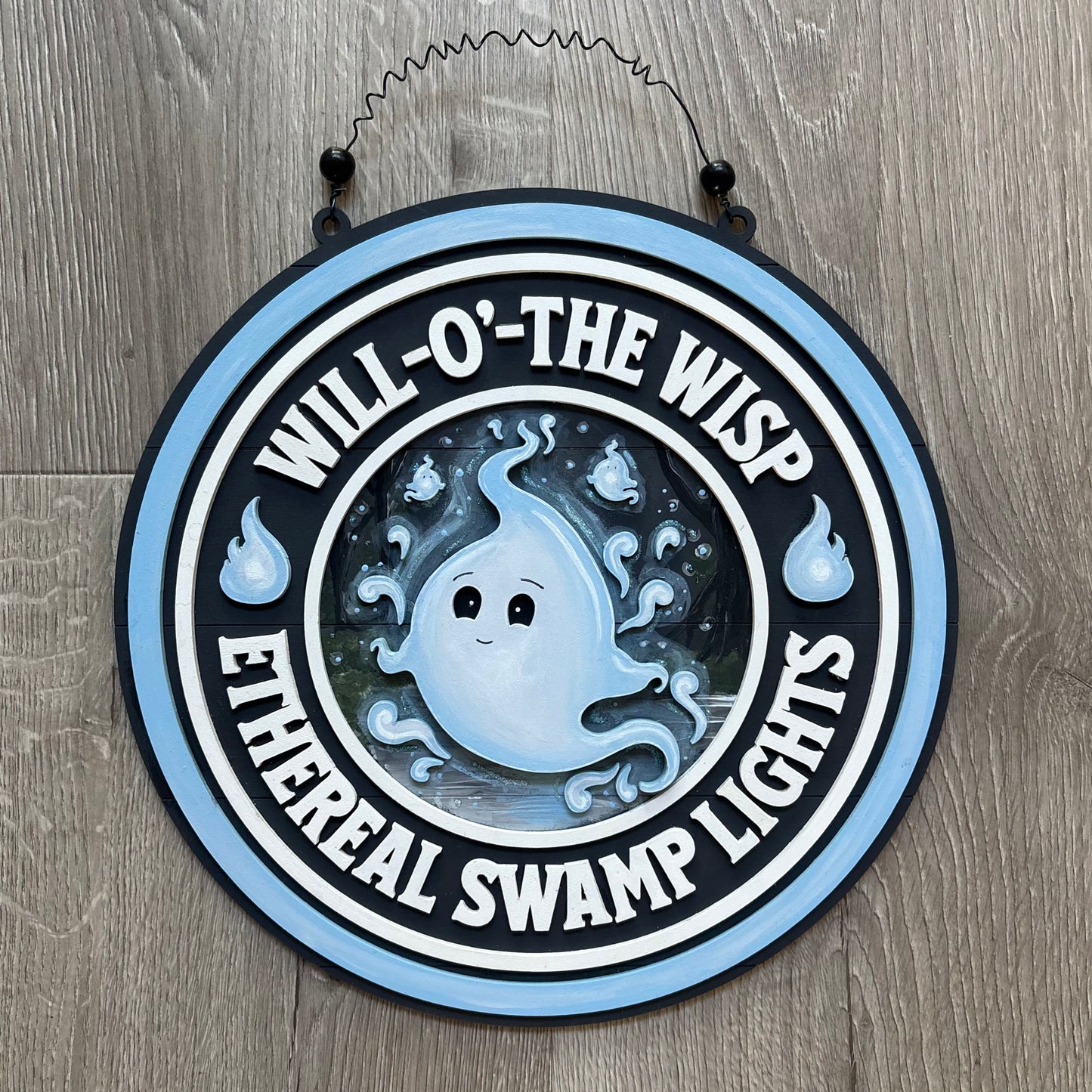 30cm Will-o'-The Wisp Sign
