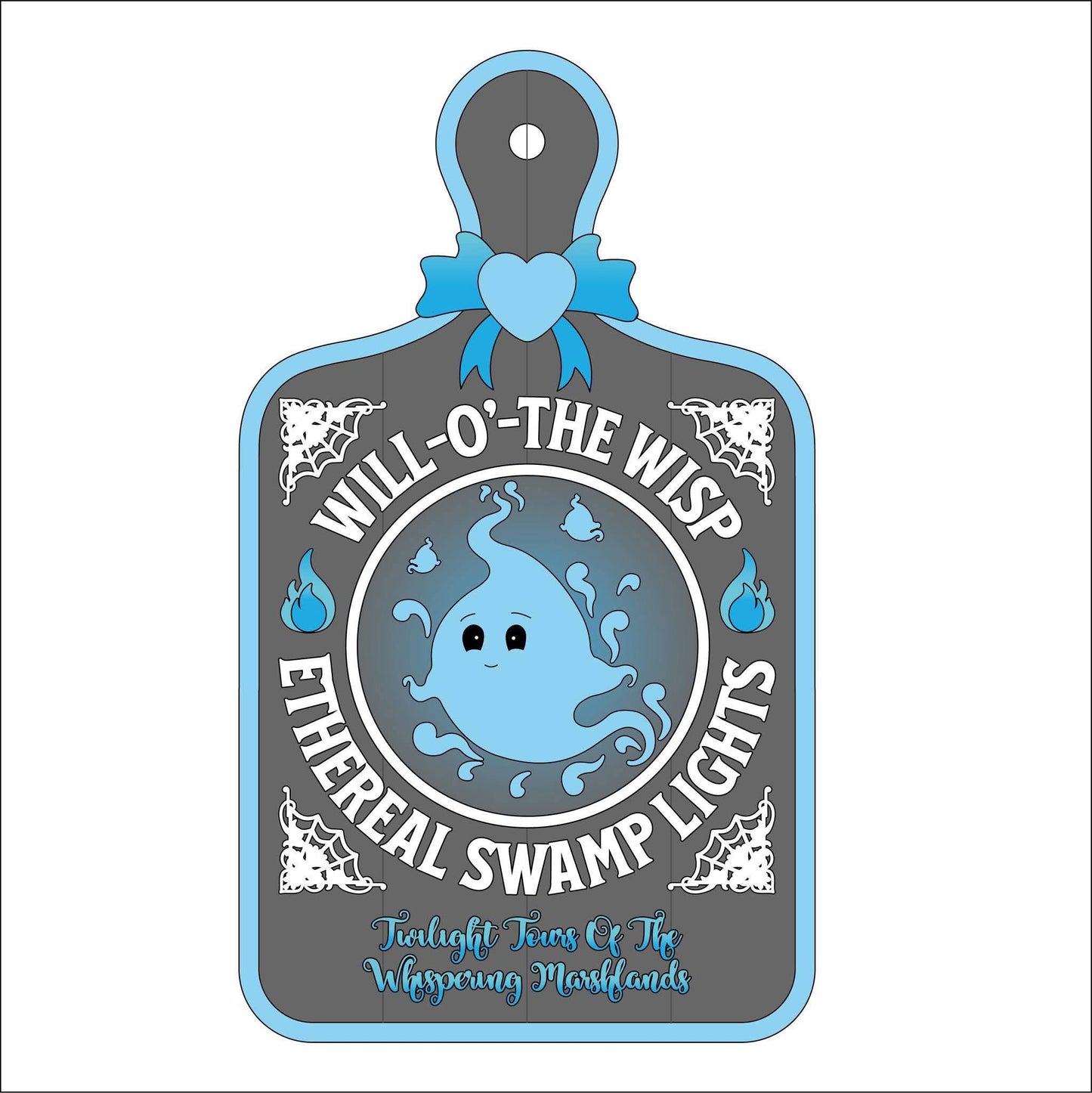30cm Will-O'-The-Wisp Chopping Board