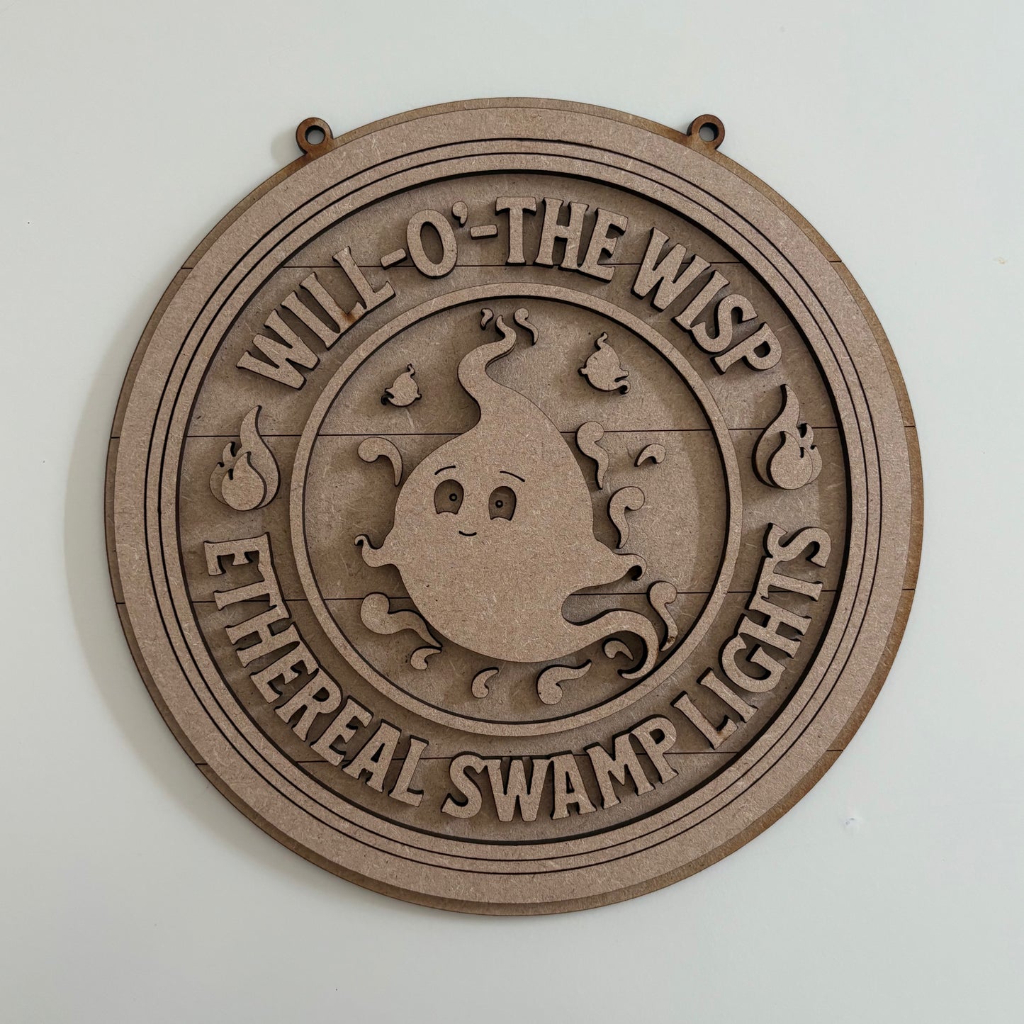 20cm Will-O'-The-Wisp Sign