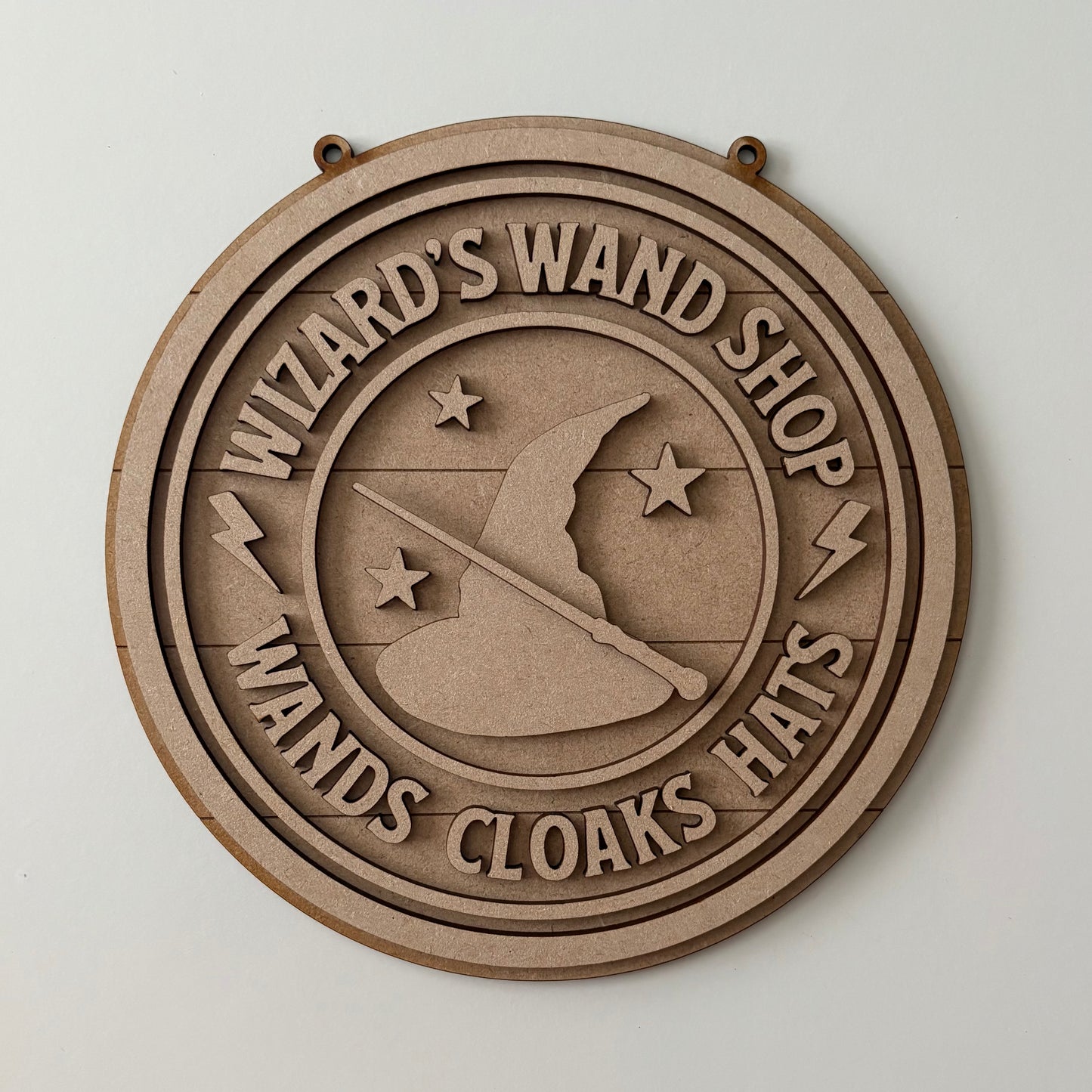 20cm Wizard's Wand Shop Sign