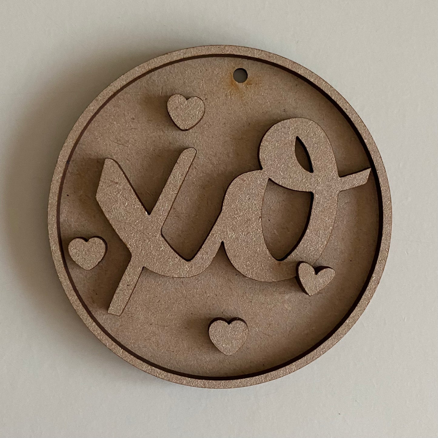 10cm XO Round Bauble