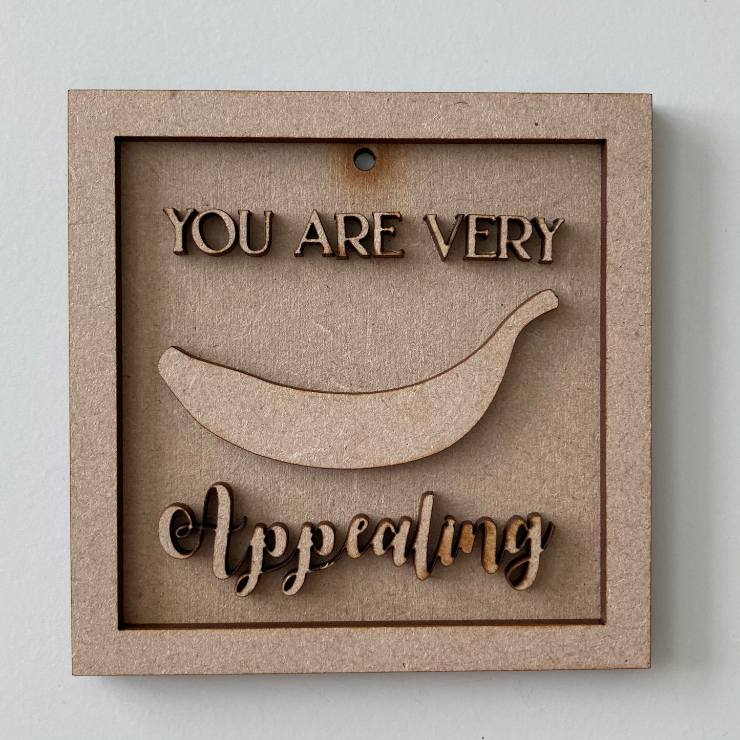 9cm You Are Very Appealing Banana Mini Frame
