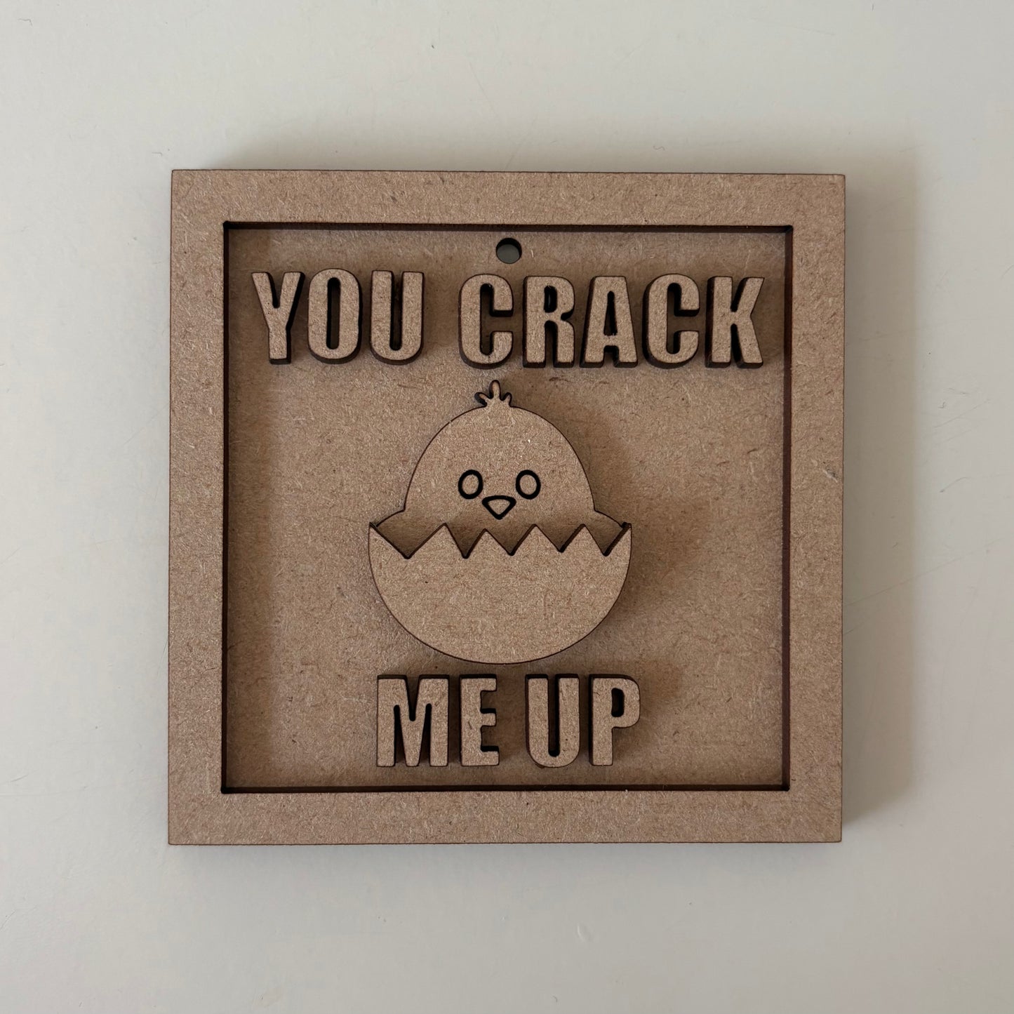 9cm You Crack Me Up Chick Mini Frame