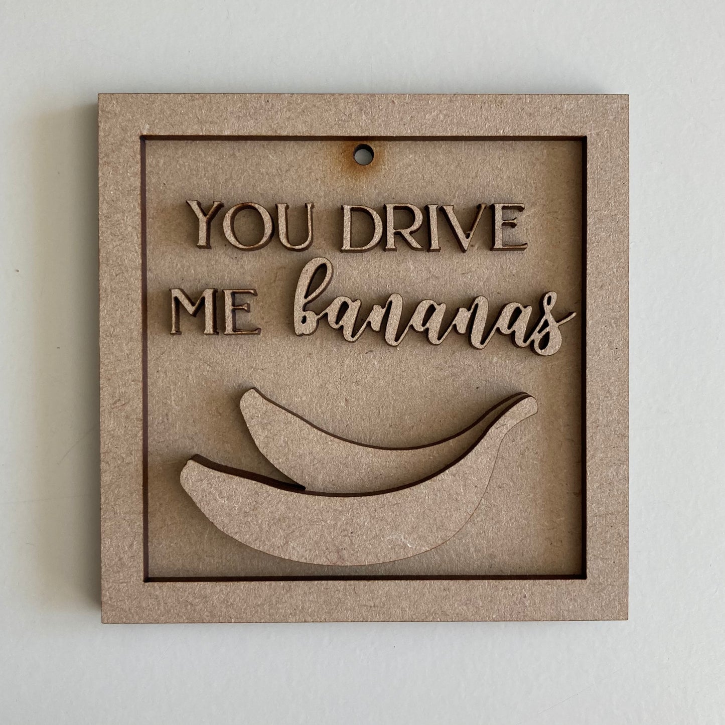 9cm You Drive Me Bananas Mini Frame