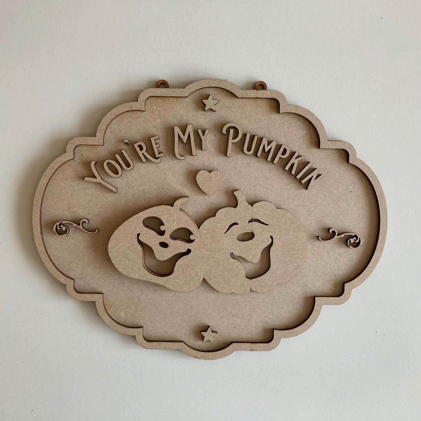 25cm You're My Pumpkin Sign