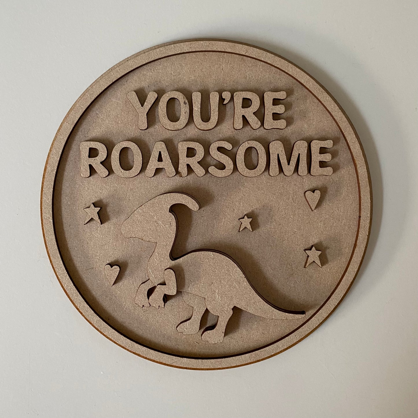 20cm You're Roarsome Parasaurolophus Sign