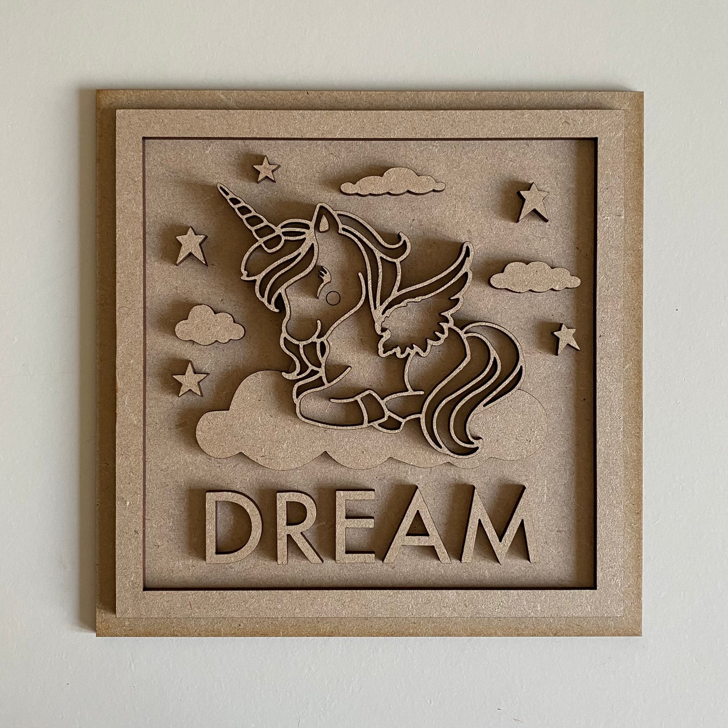 19cm Dream Unicorn Sign