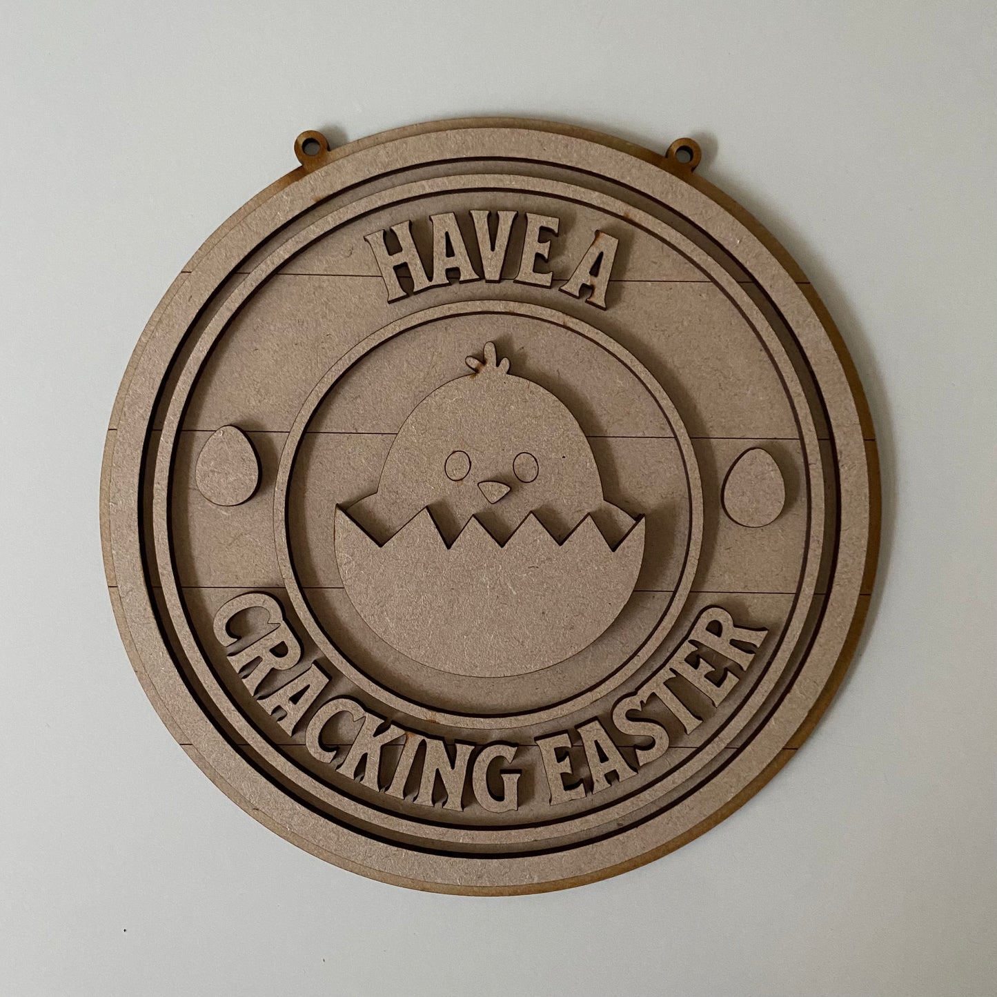 20cm Have A Cracking Easter Chick Round Sign