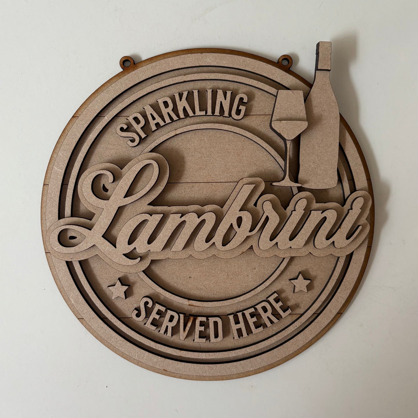 20cm Lambrini Sign